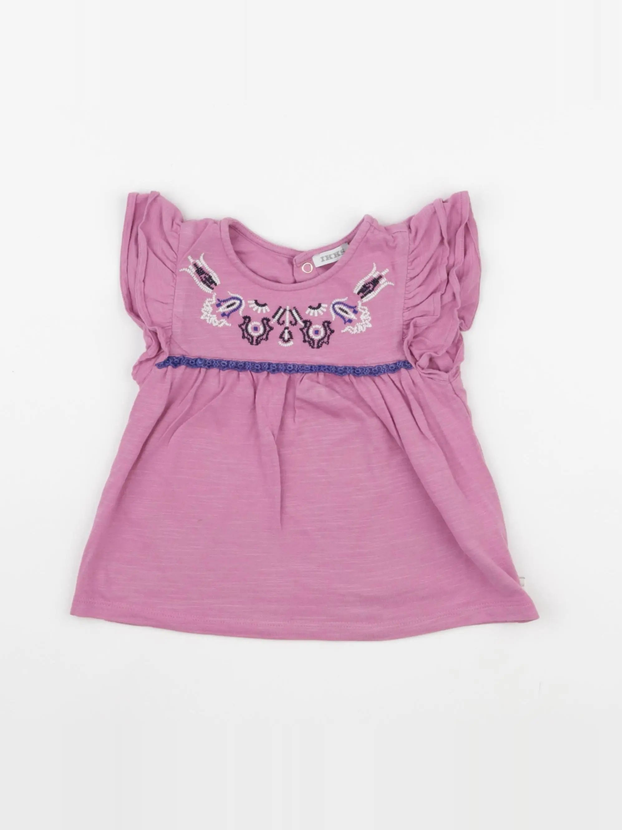 IKKS - tee-shirt violet - 18 mois
