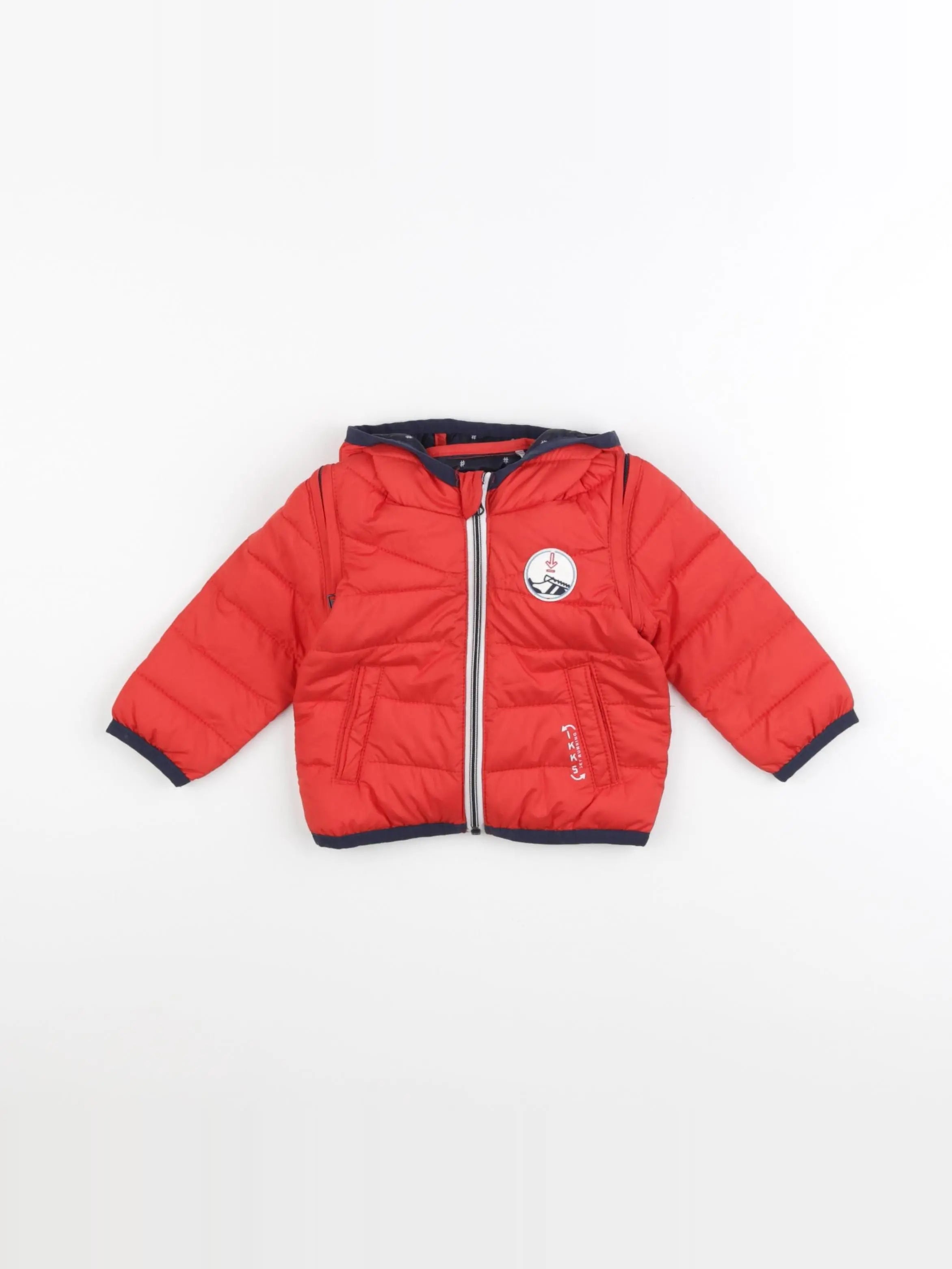 IKKS - doudoune rouge - 3 mois