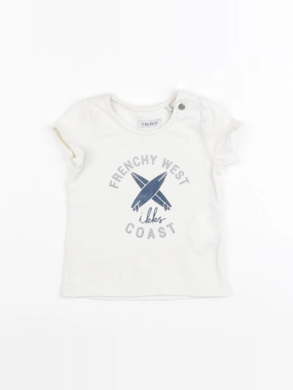 IKKS - tee-shirt beige - 3 mois