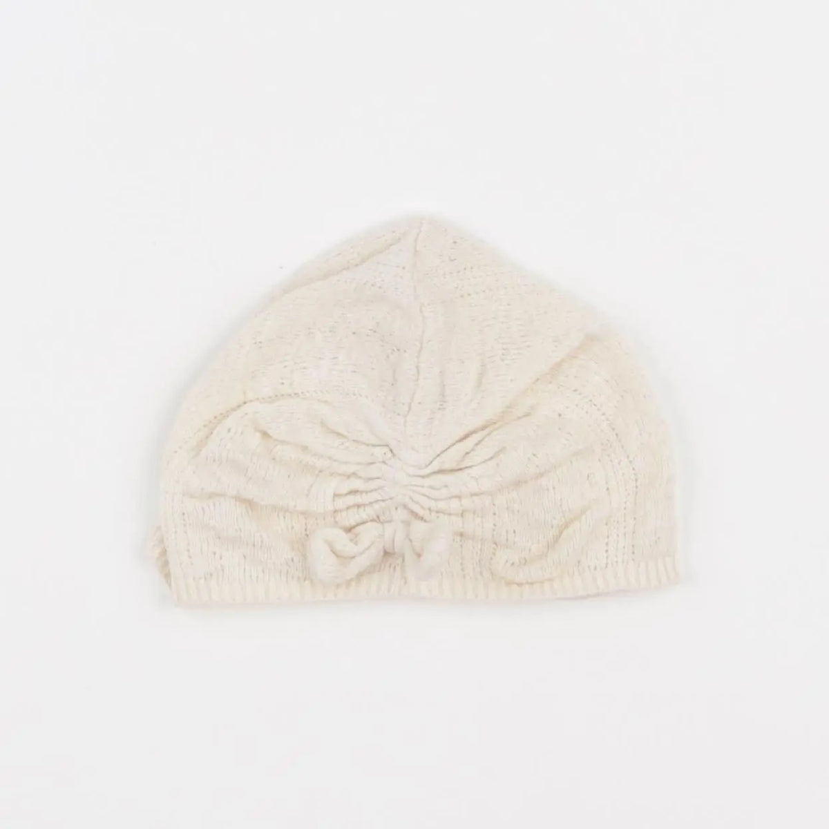 Vertbaudet - bonnet beige - 3/6 mois