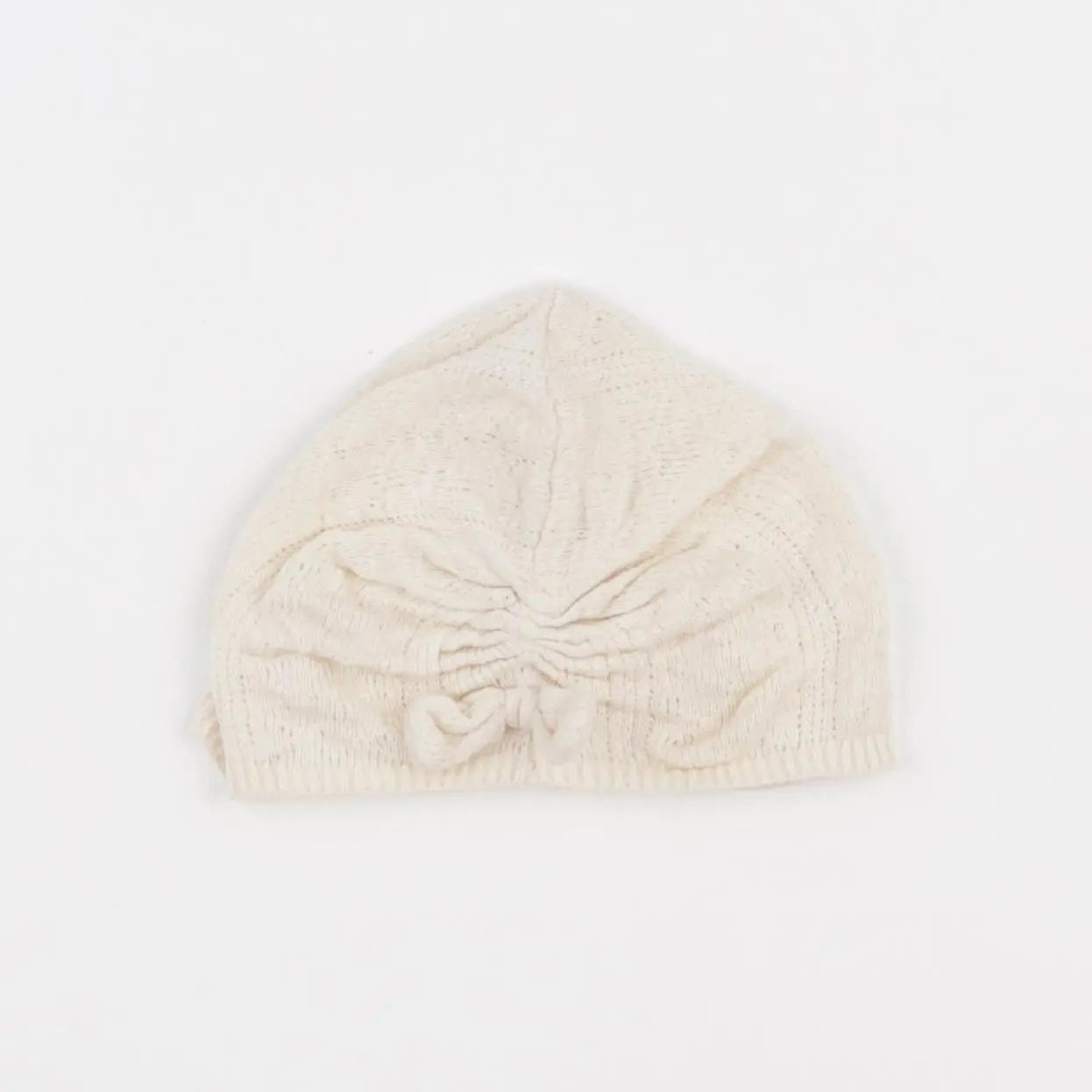 Vertbaudet - bonnet beige - 3/6 mois