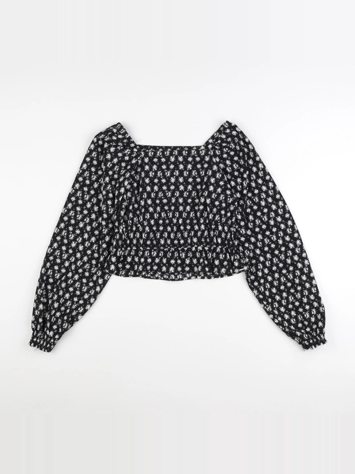 IKKS - blouse noir - 12 ans