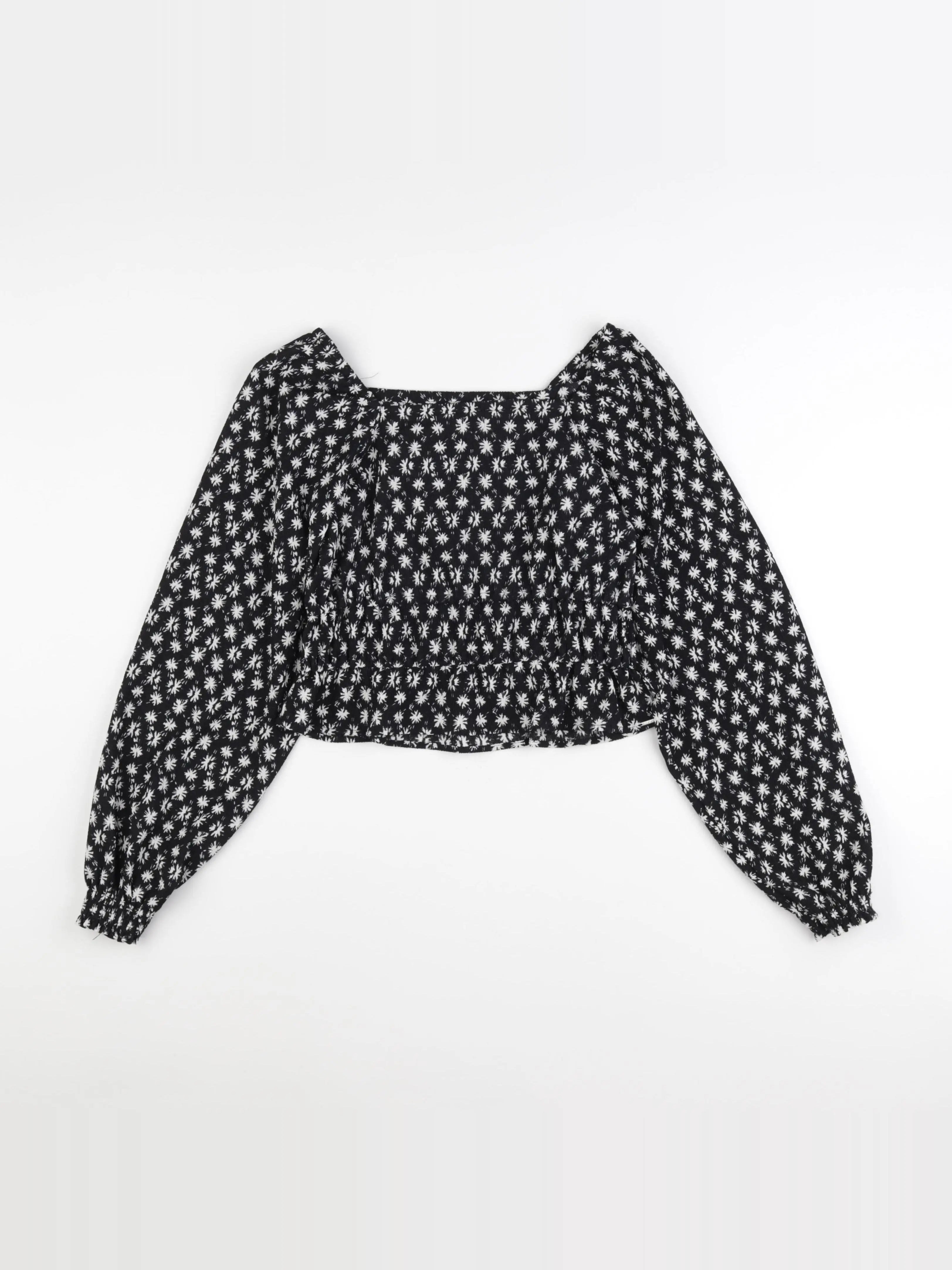 IKKS - blouse noir - 12 ans
