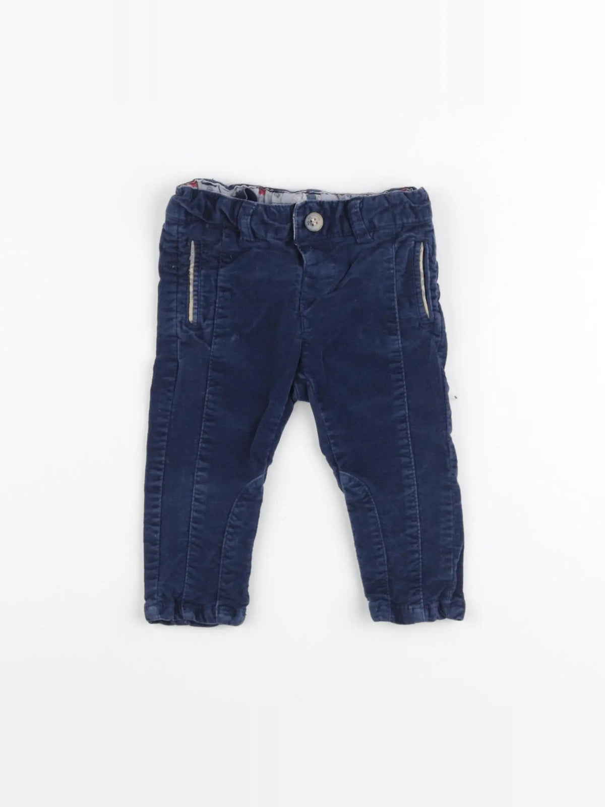 Zara - pantalon bleu - 6/9 mois