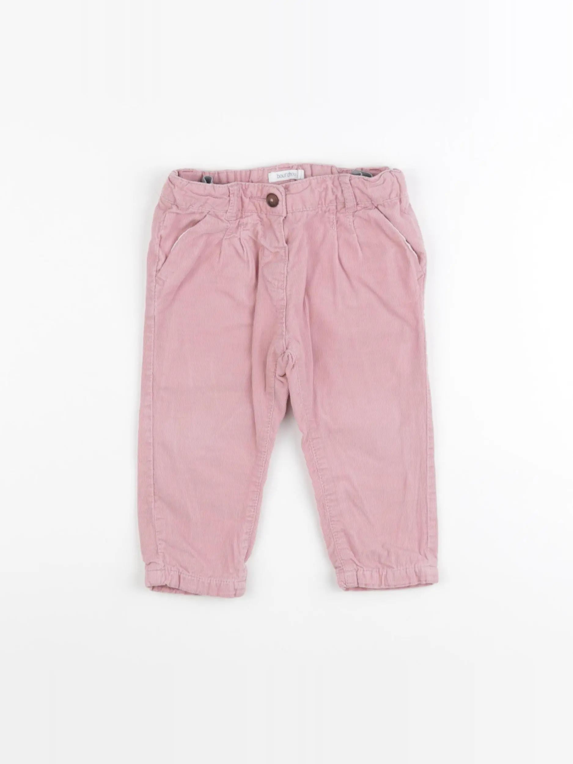Boutchou - pantalon rose - 9 mois