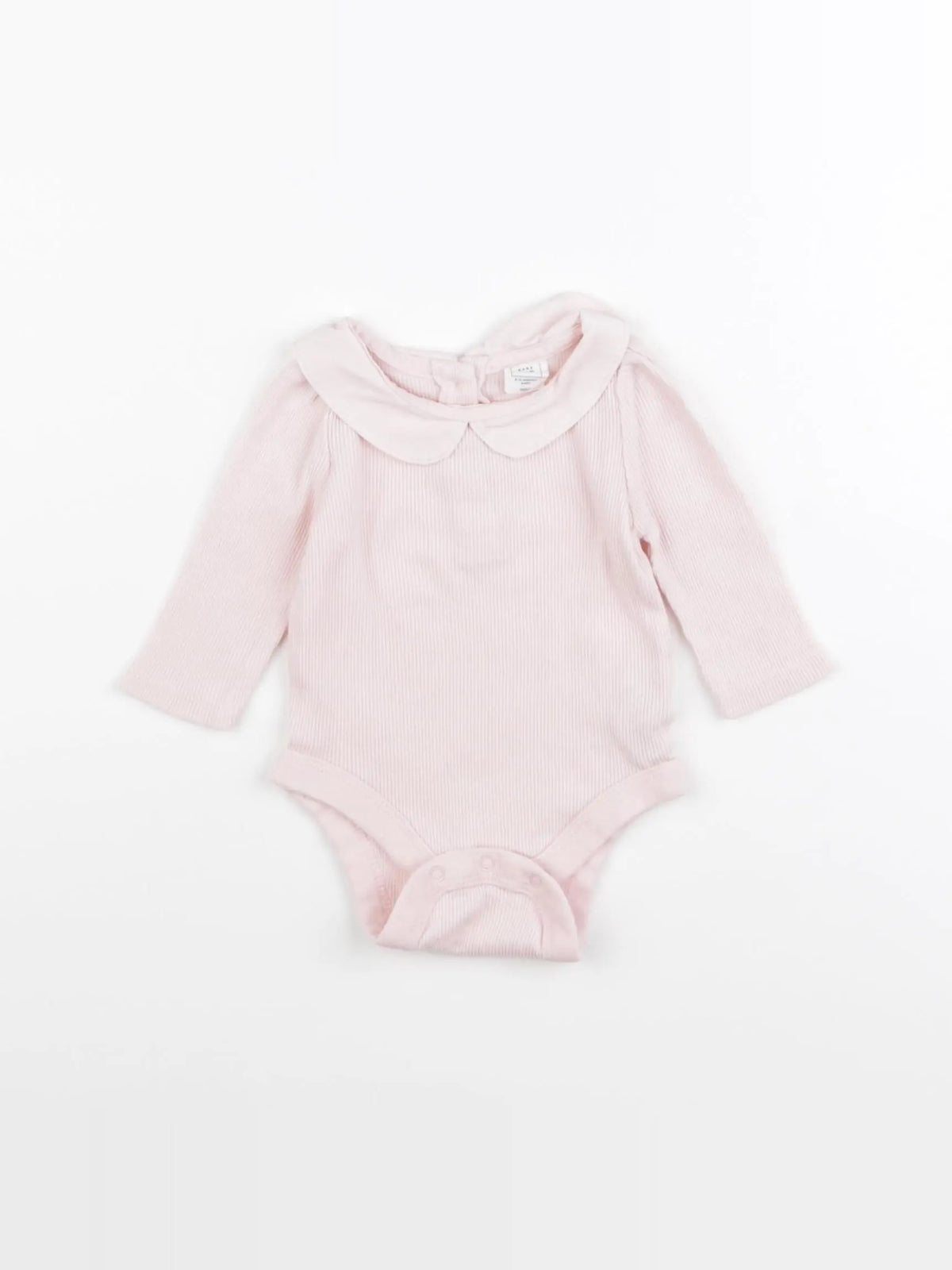 GAP - body à col rose - 0/3 mois