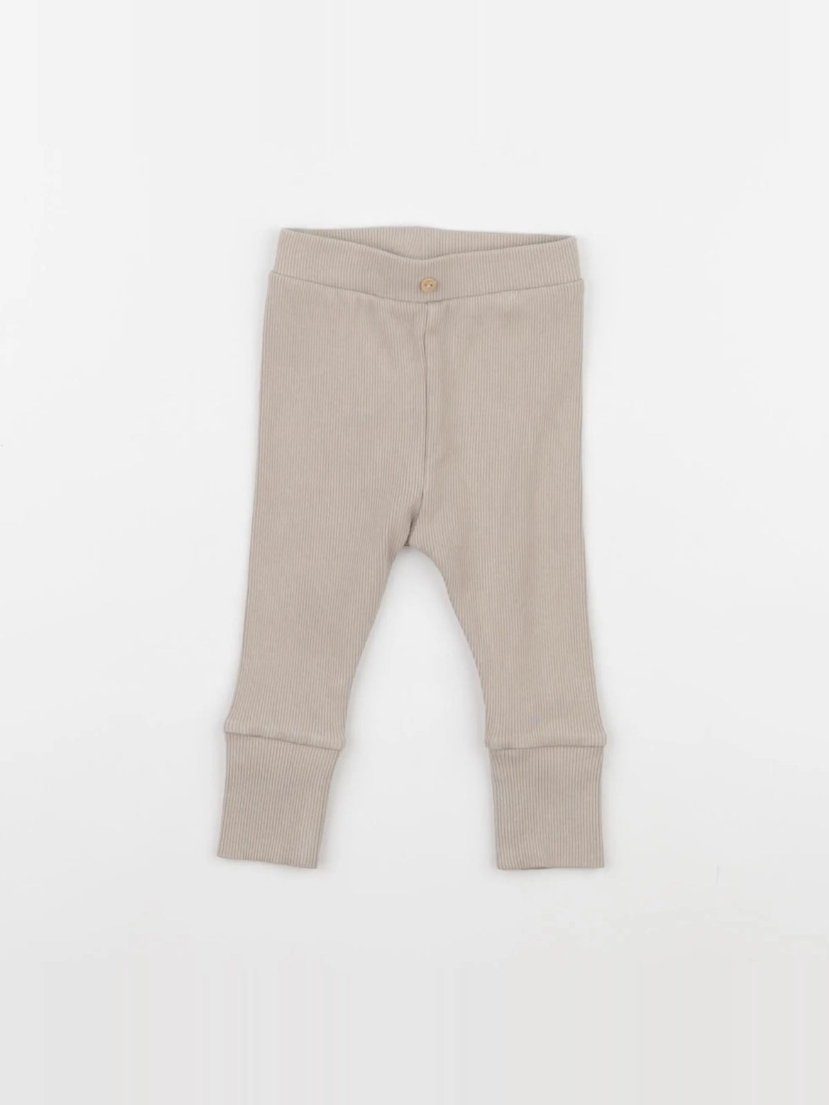 Vertbaudet - legging marron - 6 mois