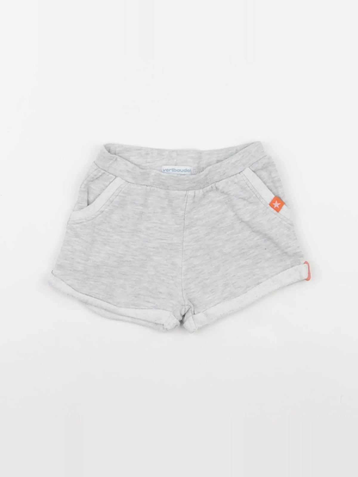 Vertbaudet - short gris - 18 mois