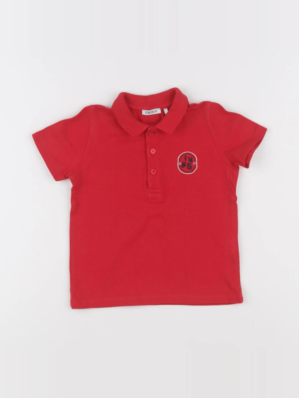 IKKS - polo rouge - 18 mois