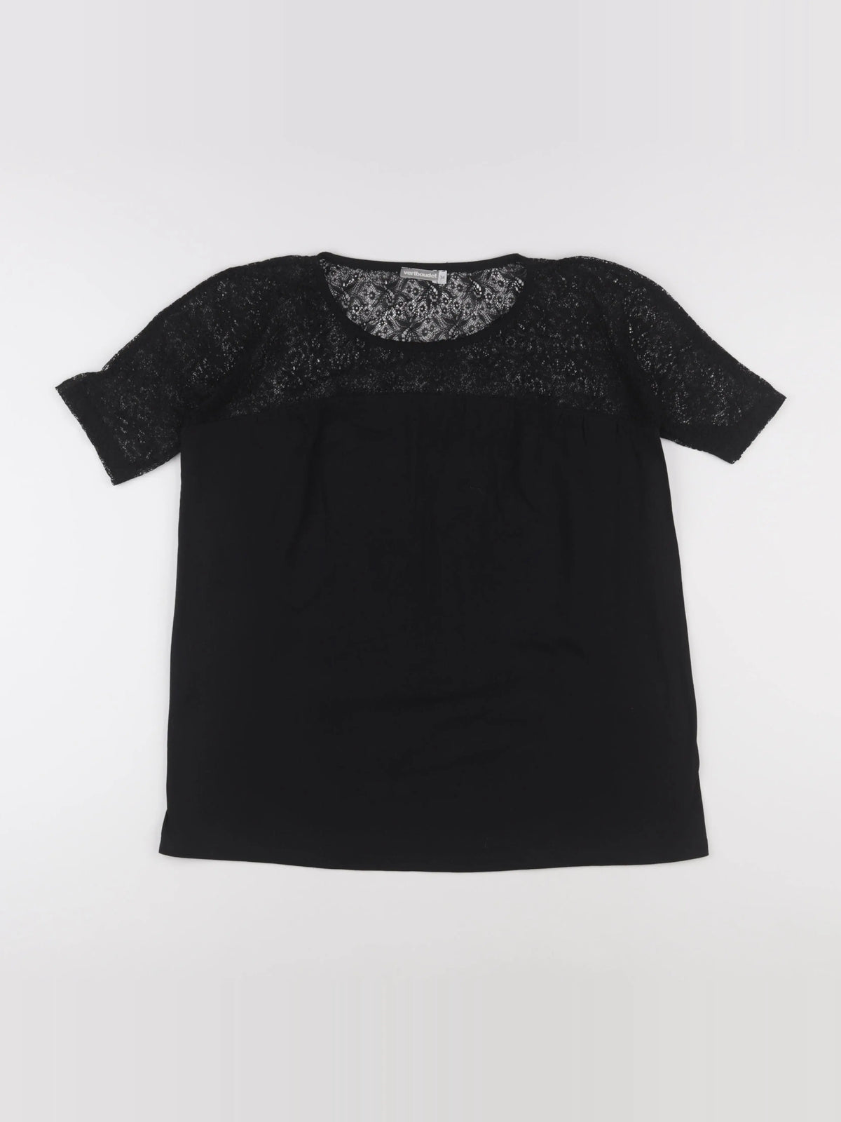 Vertbaudet - tee-shirt grossesse noir - 34