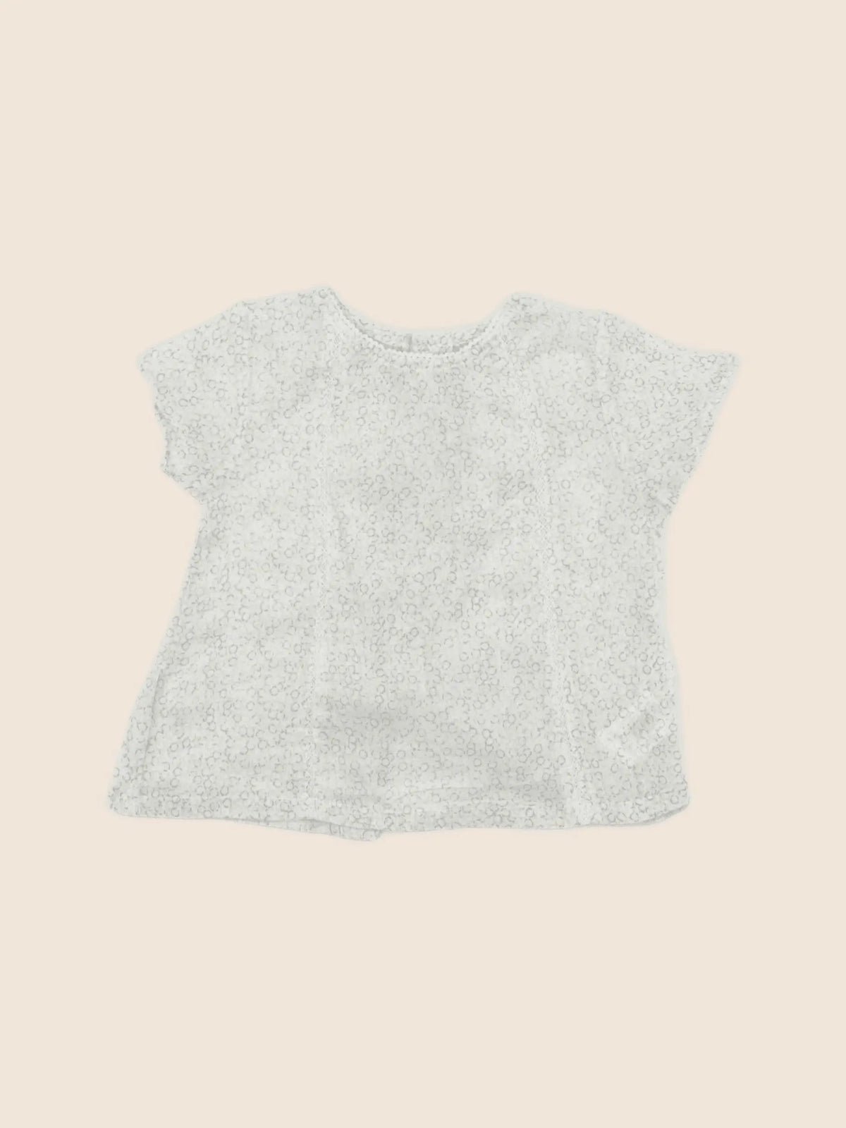 Boutchou - blouse gris - 6 mois