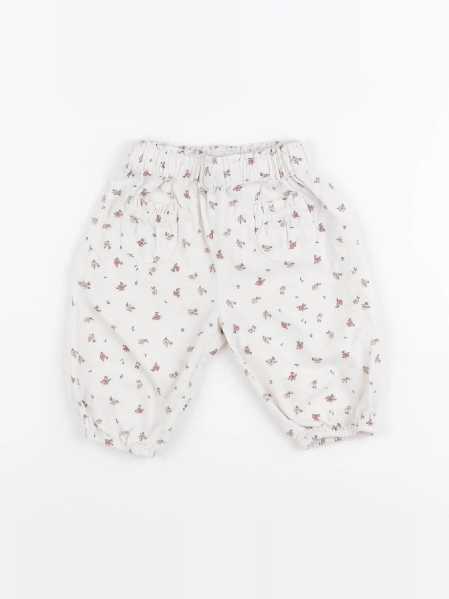 Vertbaudet - pantalon beige - 3 mois