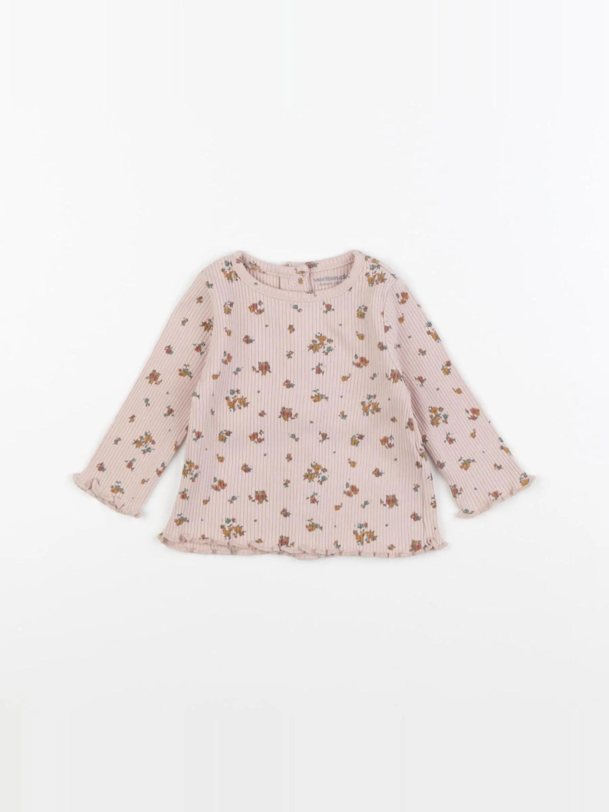 Vertbaudet - tee-shirt rose - 3 mois