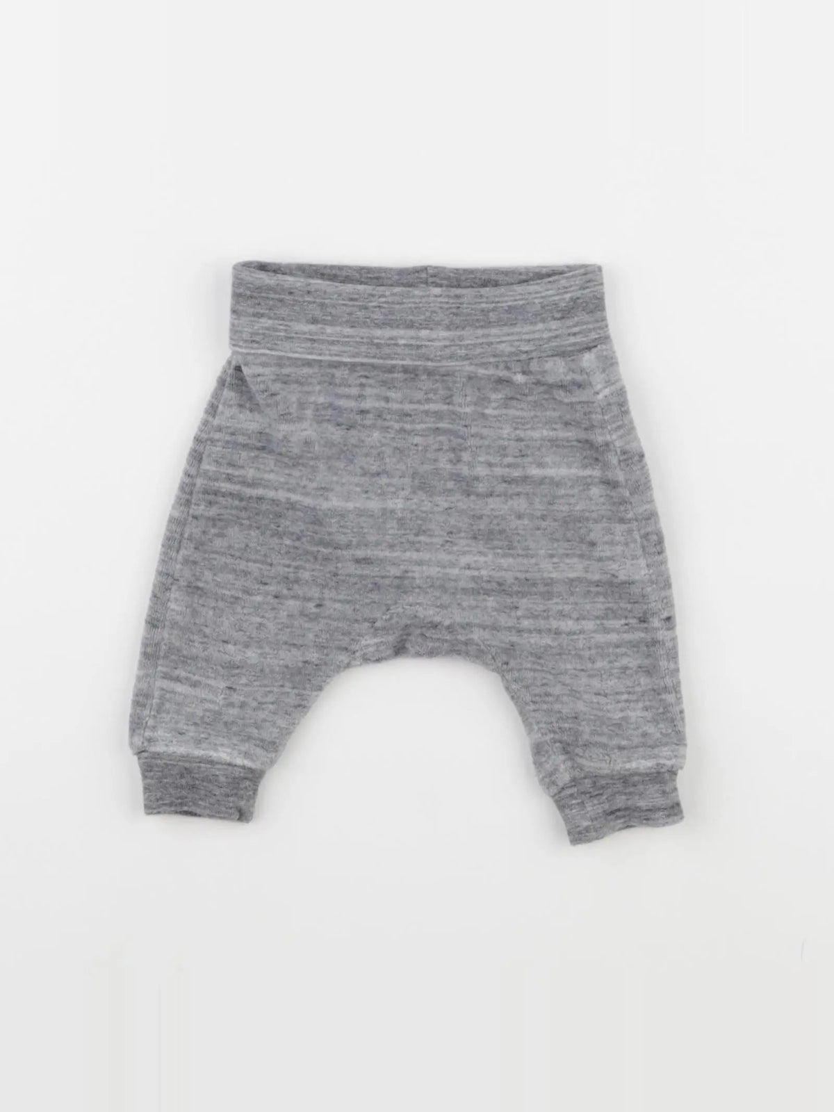 H&M - sarouel gris - 0/1 mois