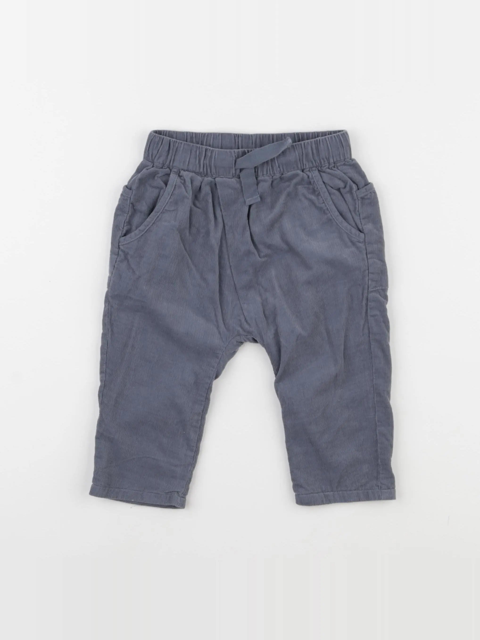 Zara - pantalon gris - 6/9 mois