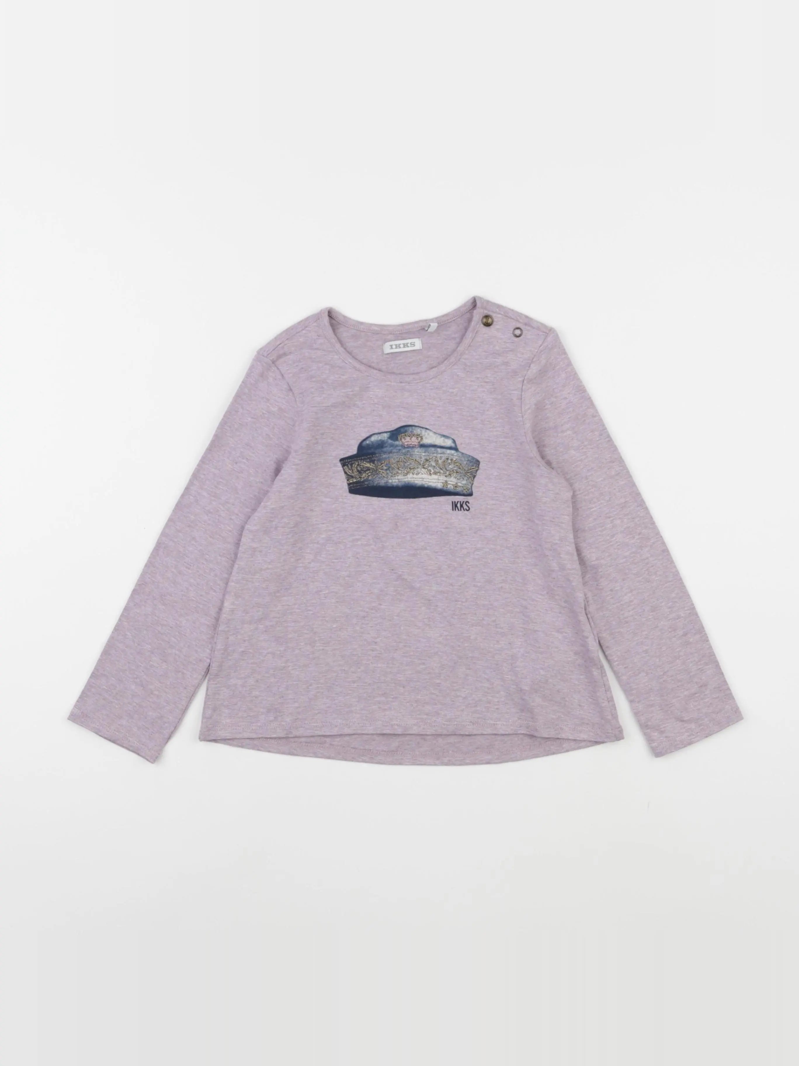 IKKS - tee-shirt violet - 3 ans