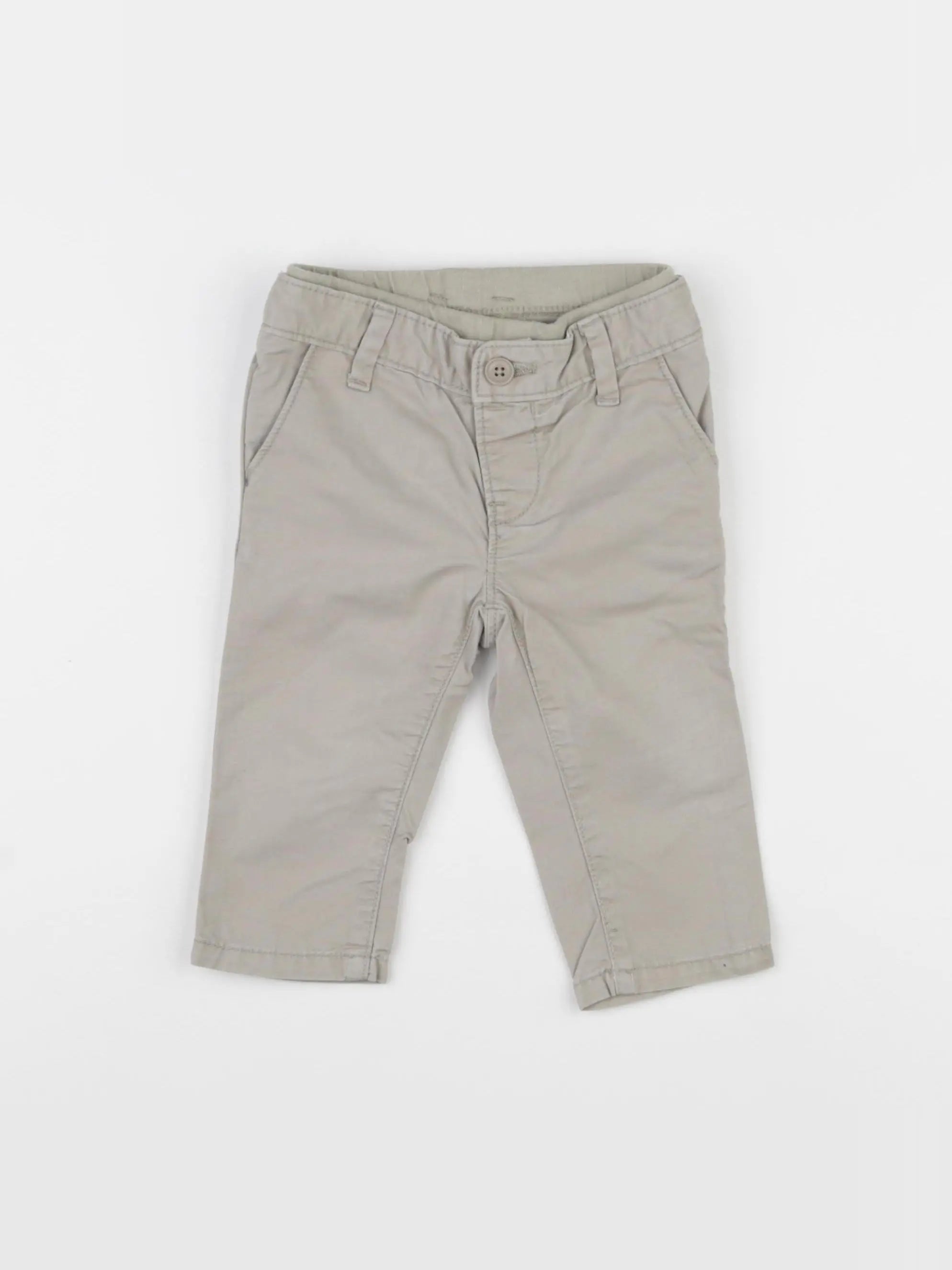GAP - pantalon gris - 6/12 mois