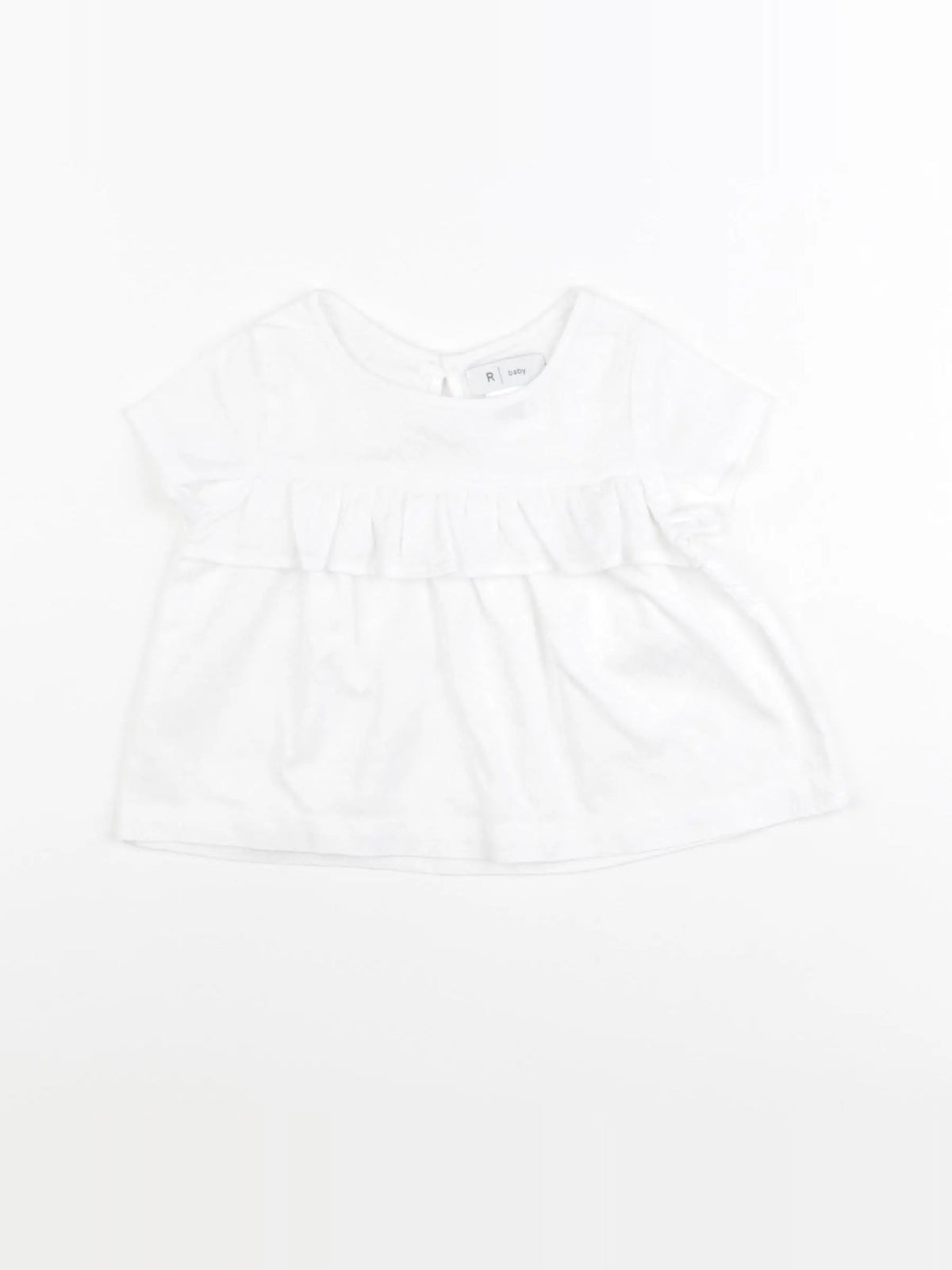 La Redoute - blouse blanc - 6 mois