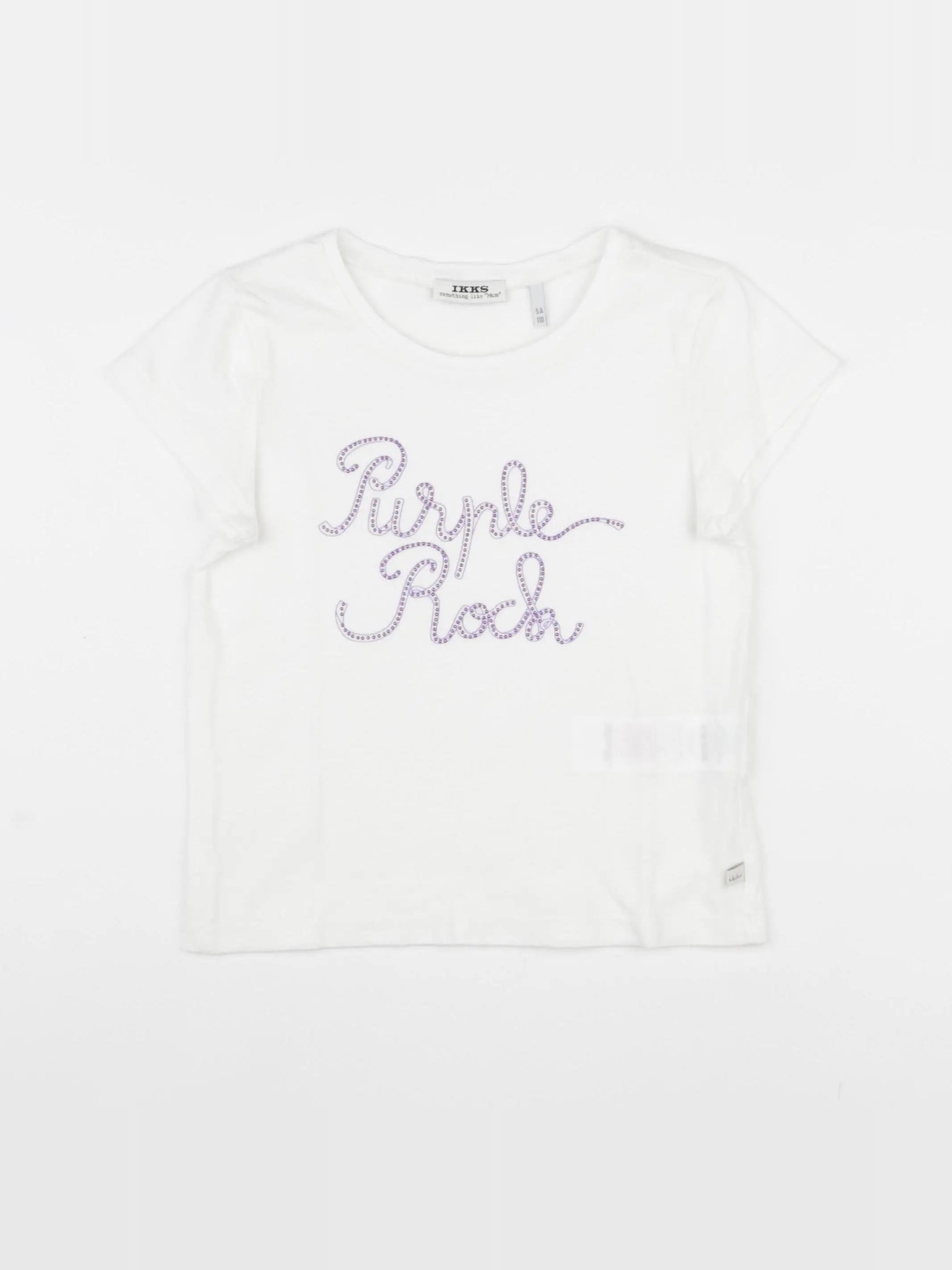 IKKS - tee-shirt blanc - 5 ans