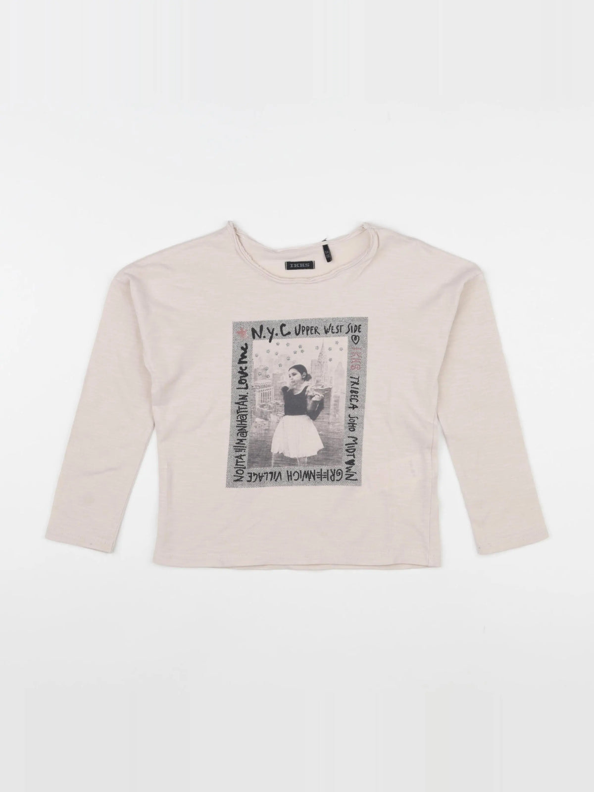 IKKS - tee-shirt rose - 5 ans