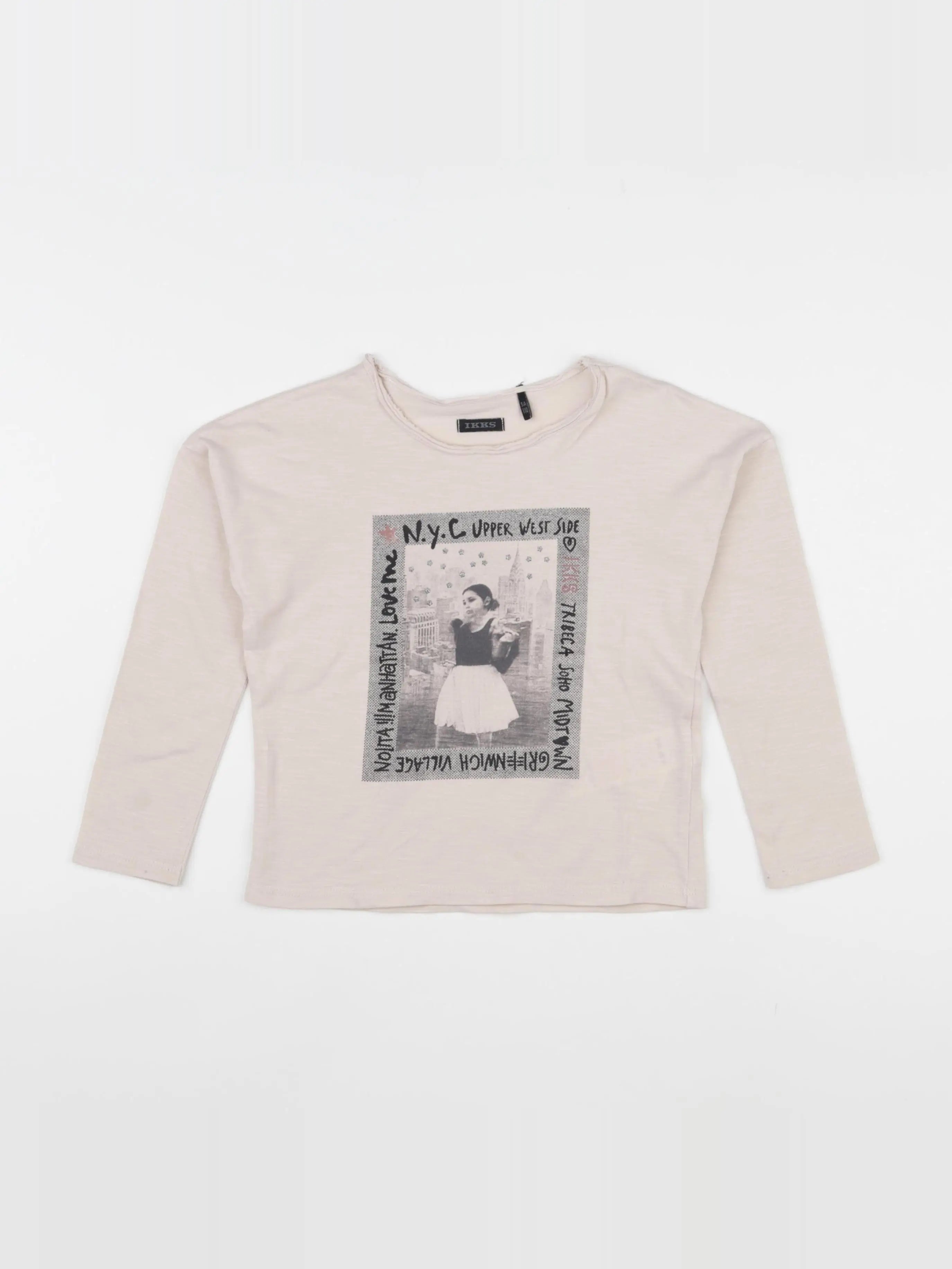 IKKS - tee-shirt rose - 5 ans