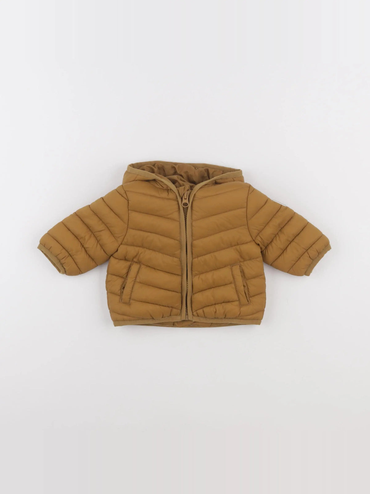 Vertbaudet - doudoune marron - 3 mois