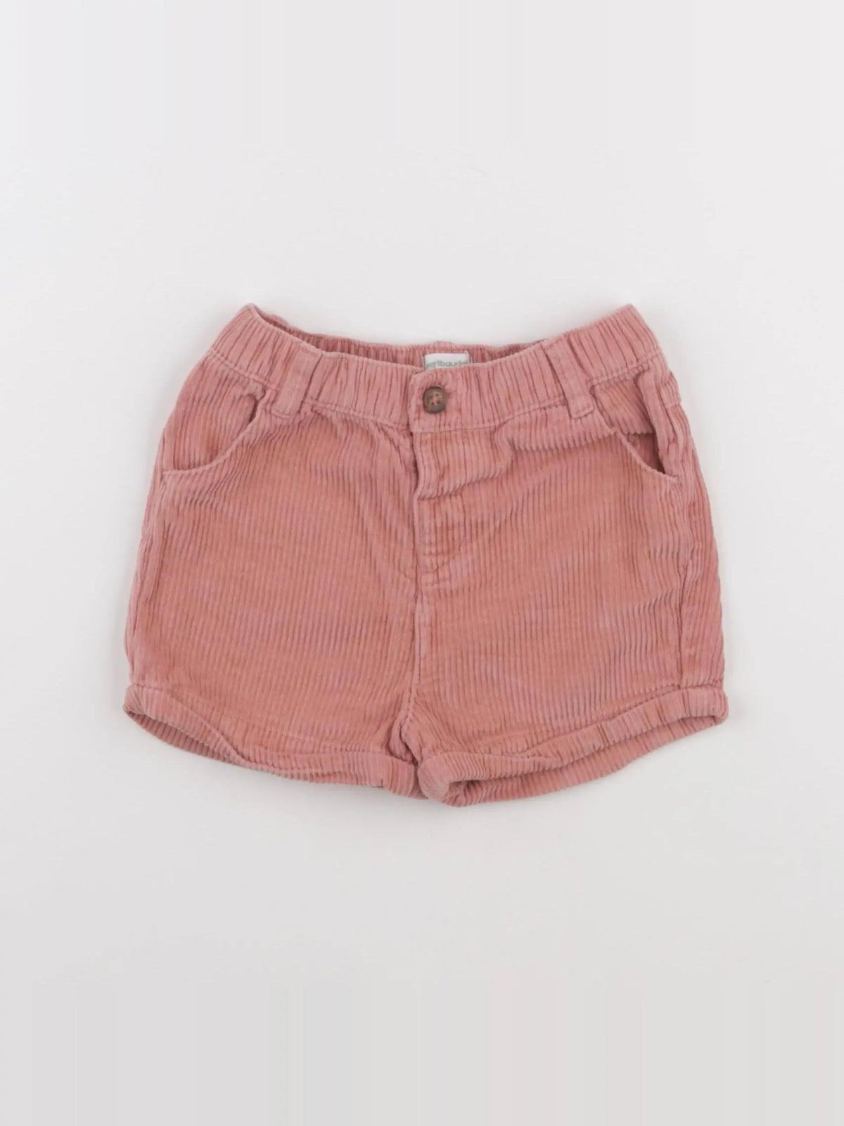 Vertbaudet - short rose - 24 mois