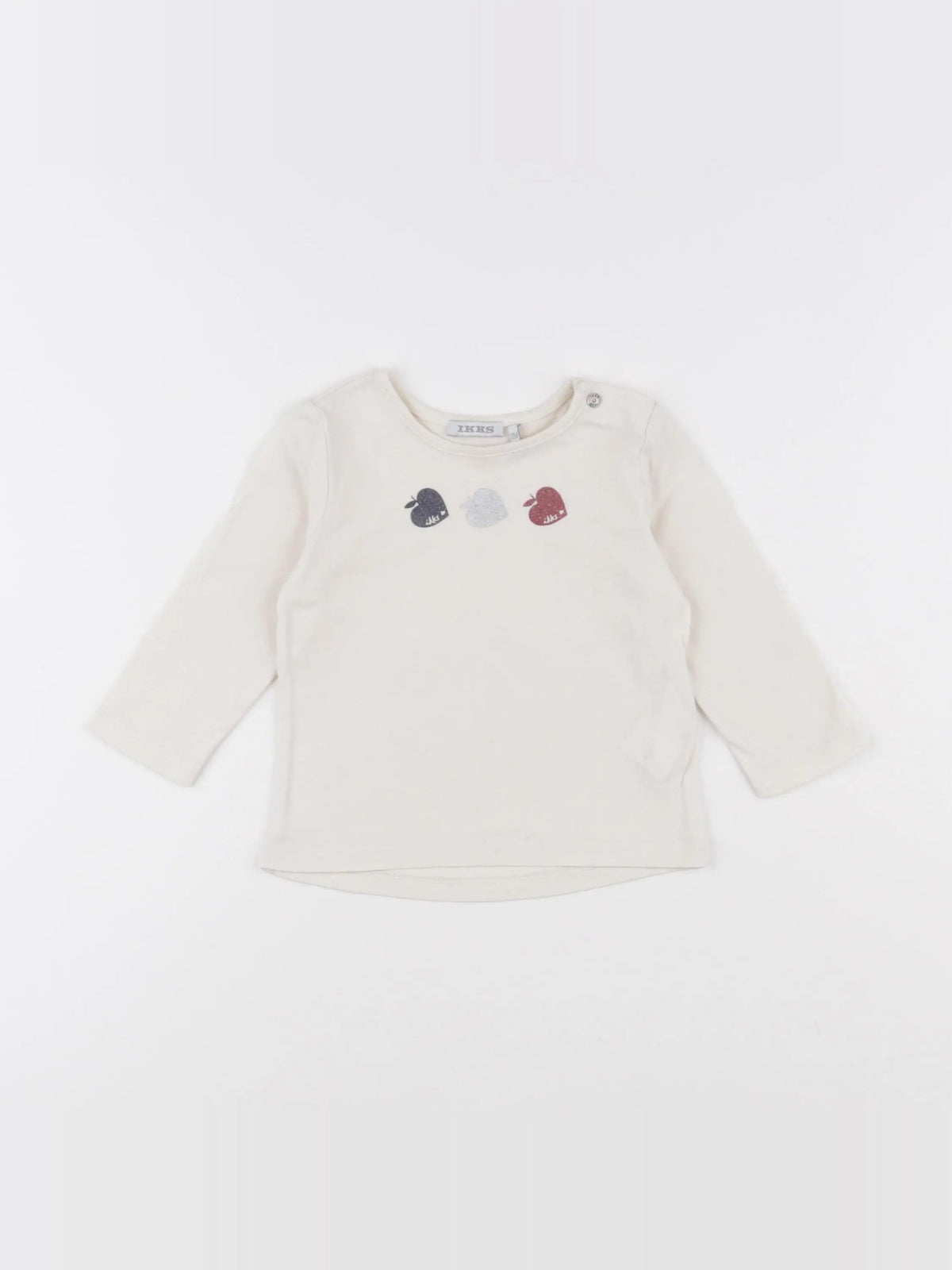 IKKS - tee-shirt beige - 12 mois