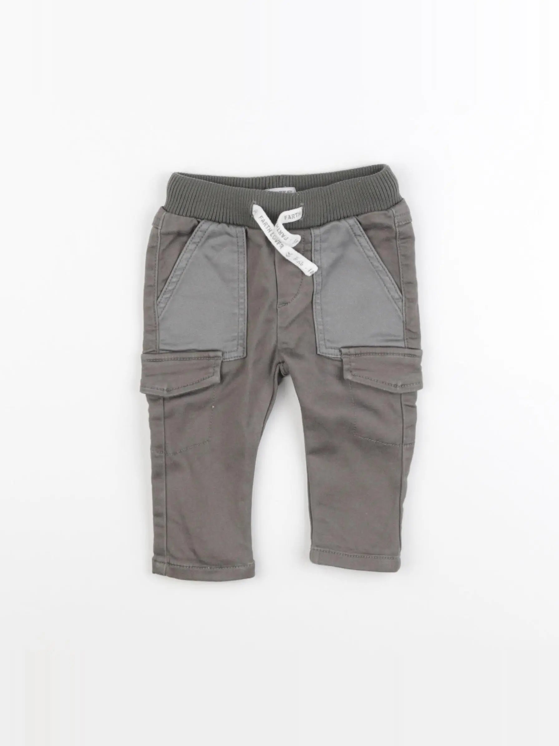 IKKS - pantalon vert - 12 mois