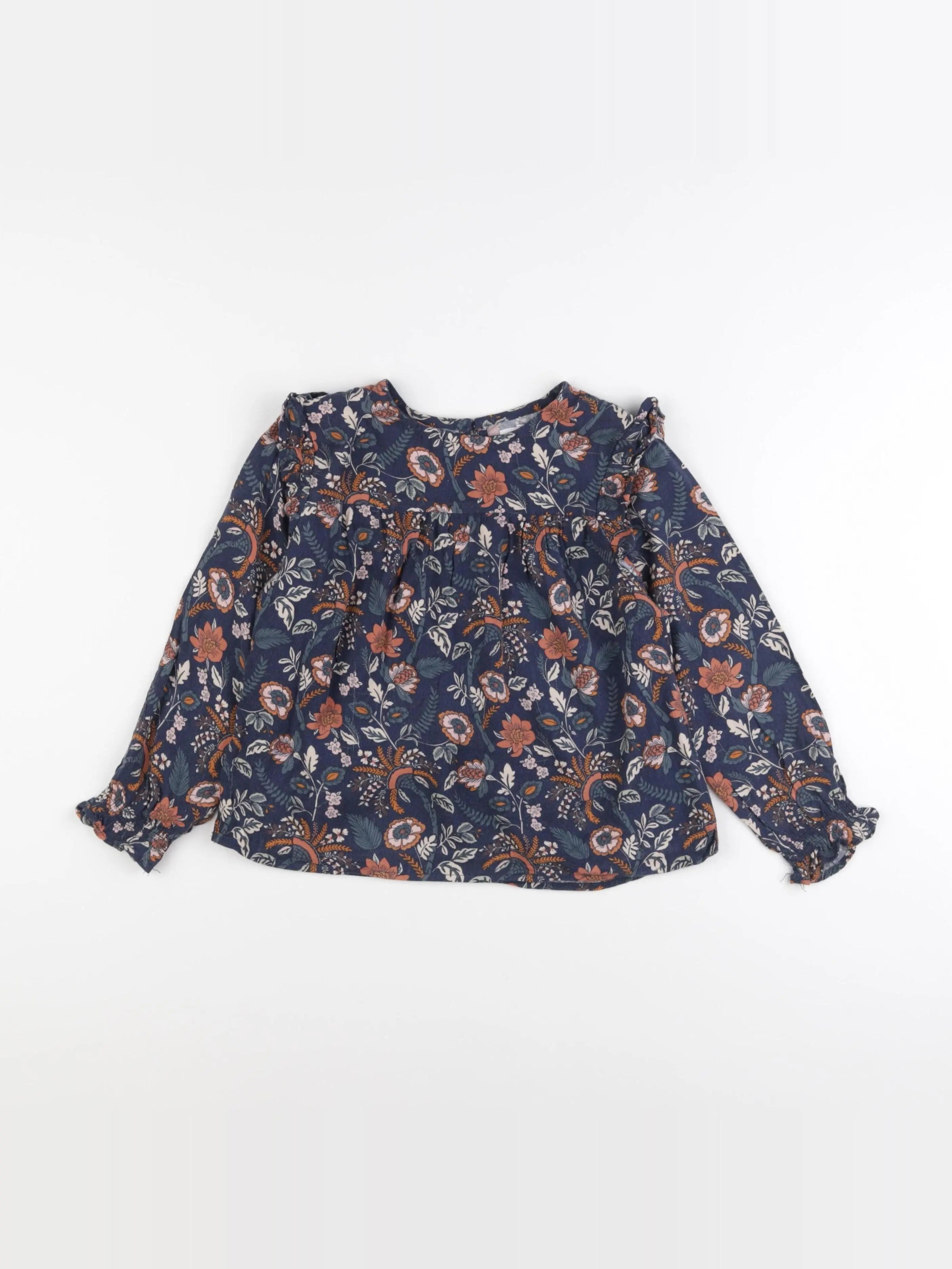 Vertbaudet - blouse multicolore - 6 ans
