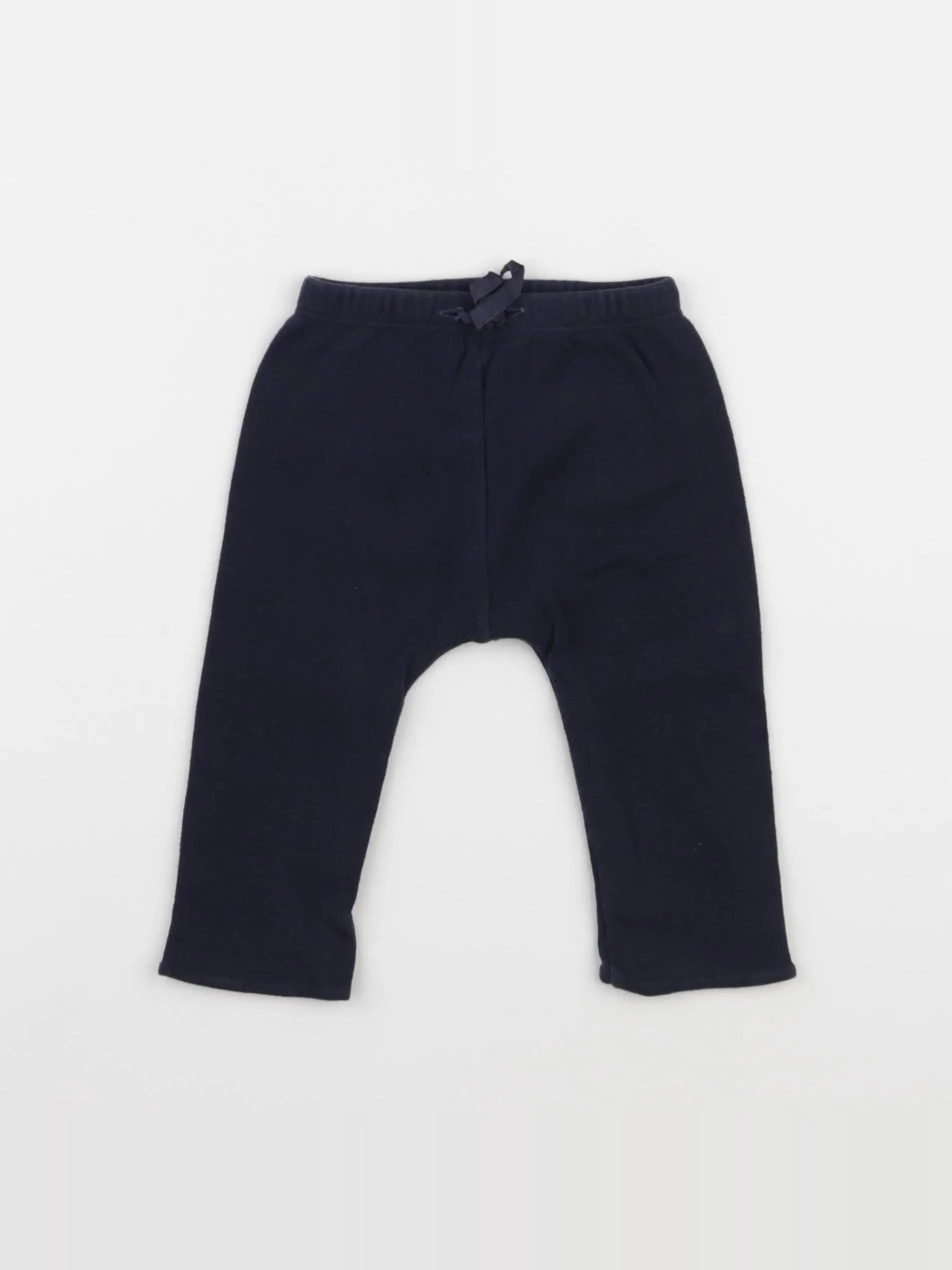 Petit Bateau - jogging bleu - 6 mois