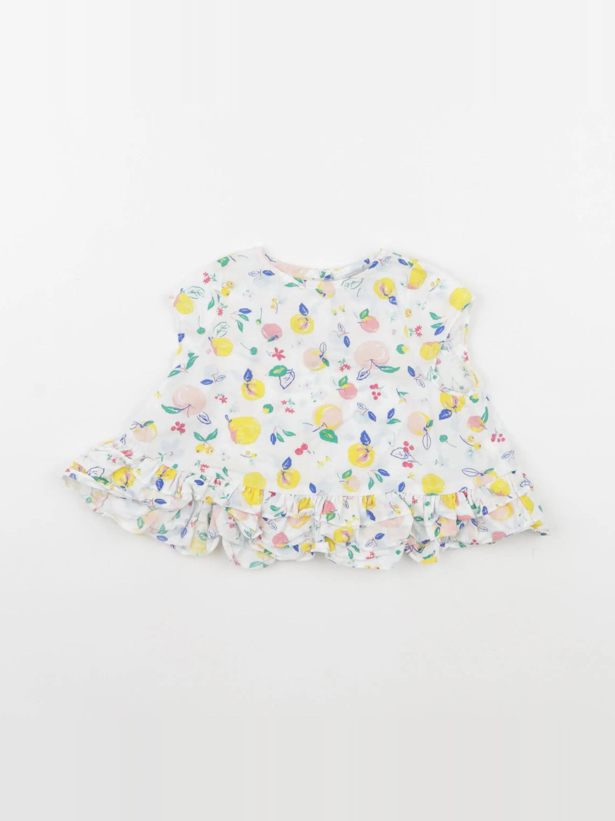 Petit Bateau - robe multicolore - 6 mois