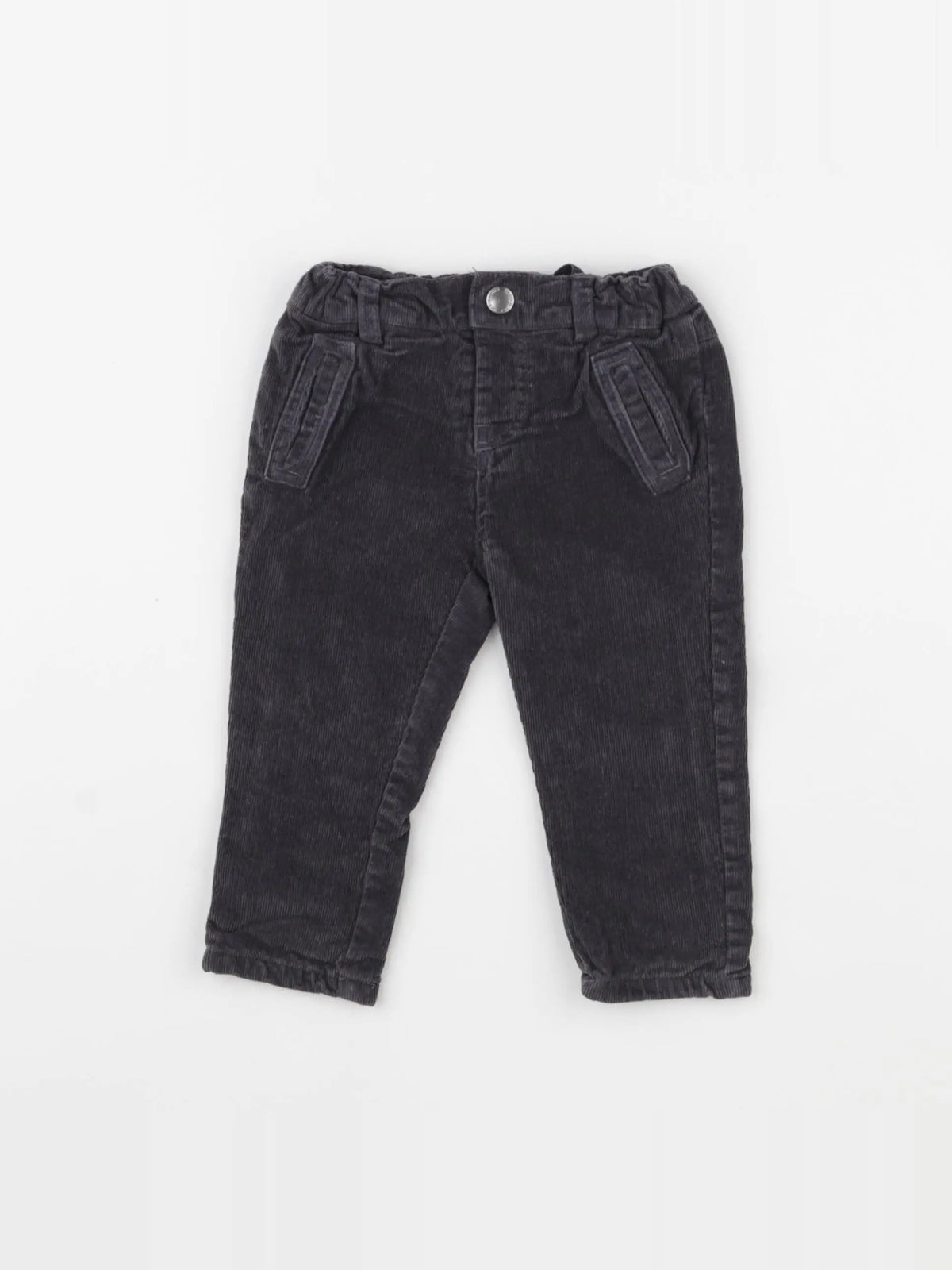 Vertbaudet - pantalon gris - 6 mois