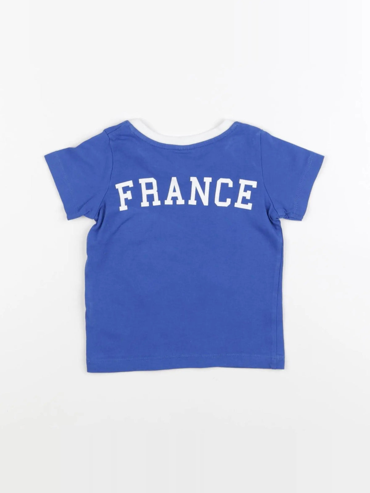 H&M - tee-shirt bleu - 6 mois