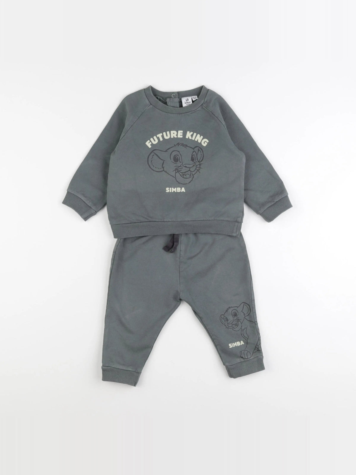 Vertbaudet - ensemble vert - 18 mois