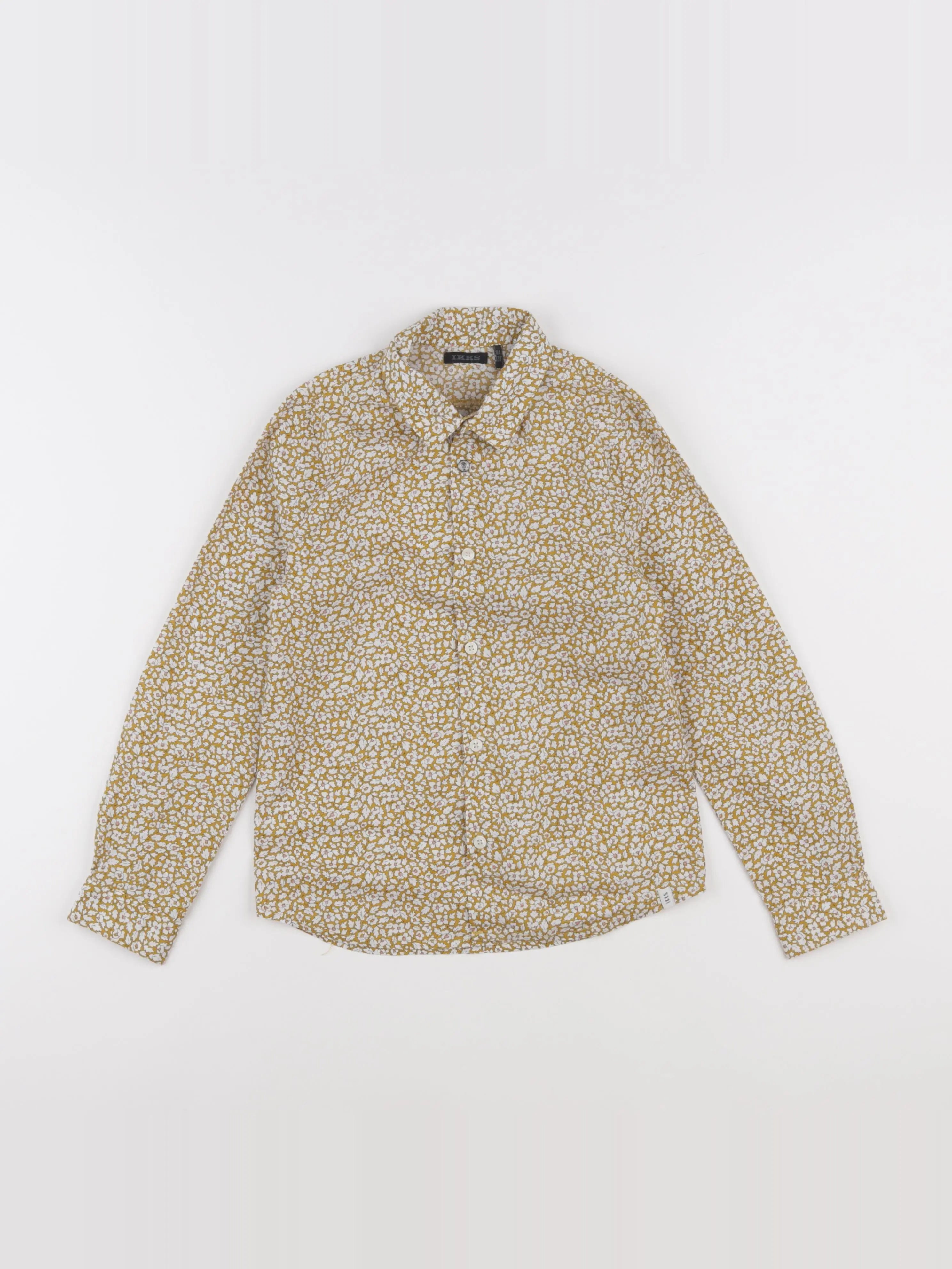 IKKS - chemise jaune - 8 ans