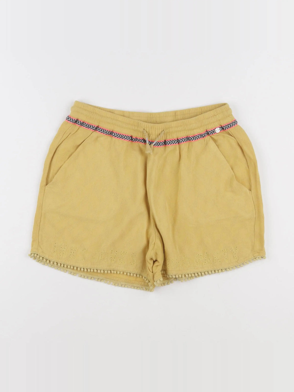 IKKS - short jaune - 14 ans