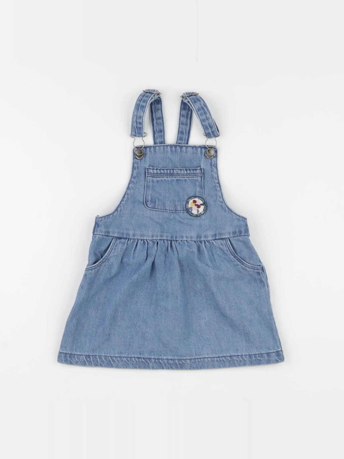 Vertbaudet - robe bleu - 24 mois