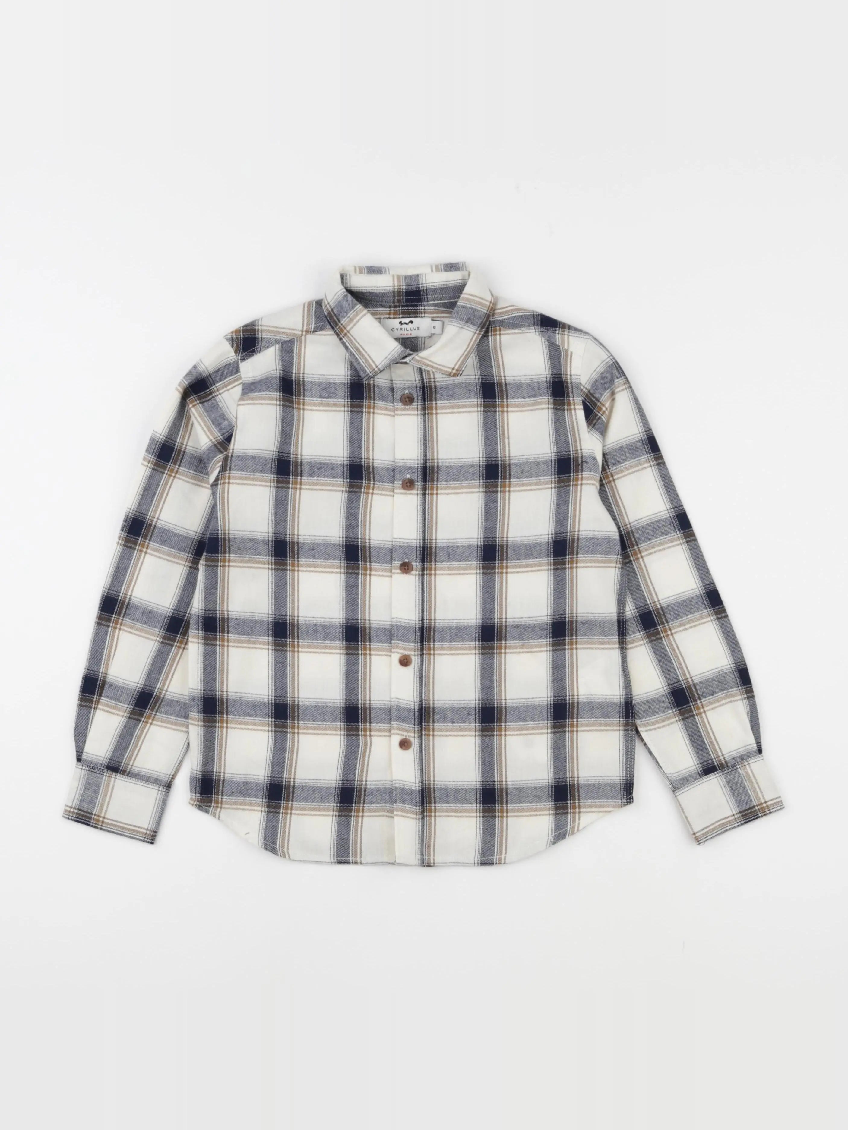 Cyrillus - chemise multicolore - 6 ans
