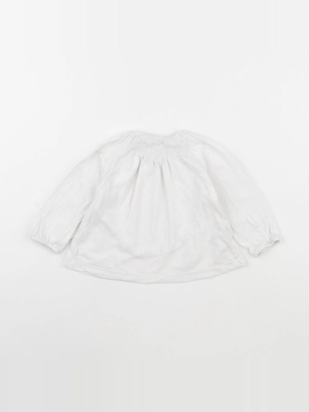 H&M - tee-shirt blanc - 9/12 mois