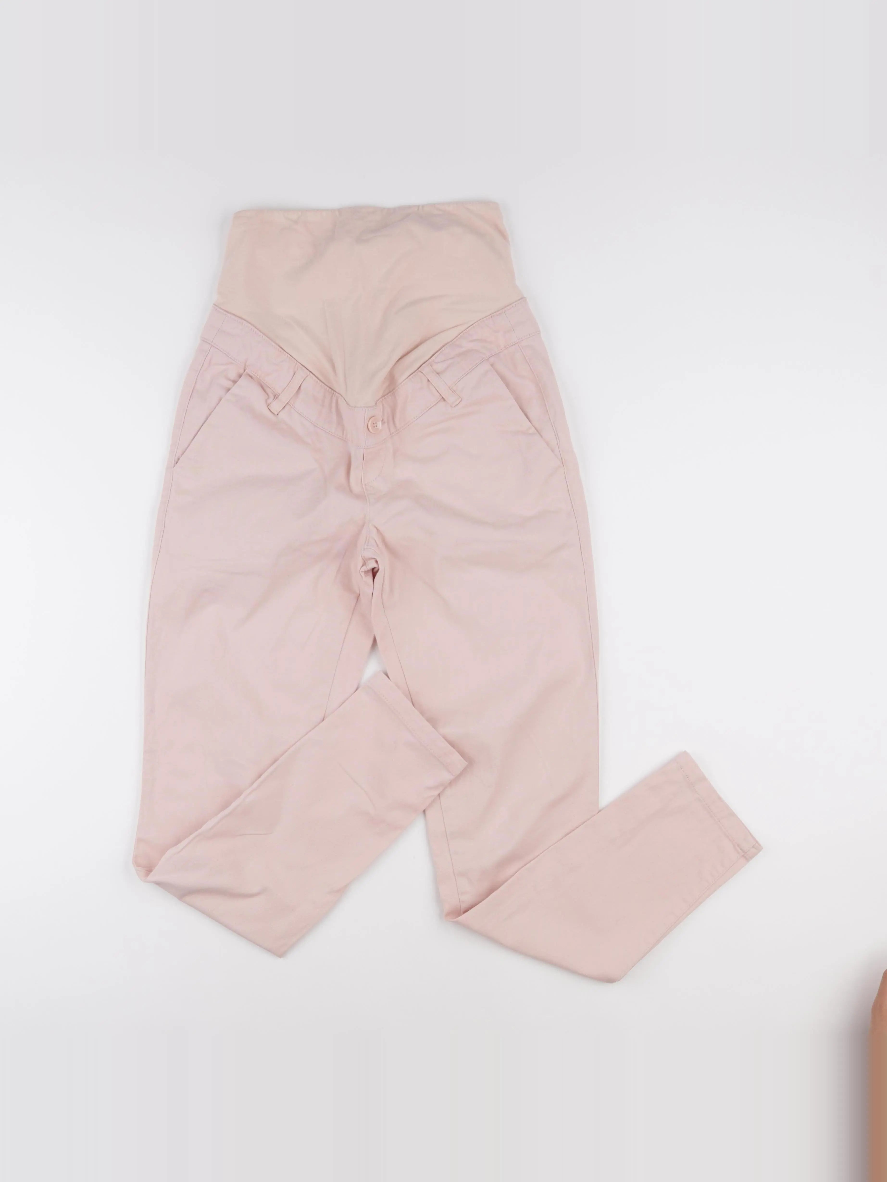 Vertbaudet - pantalon grossesse rose - 34