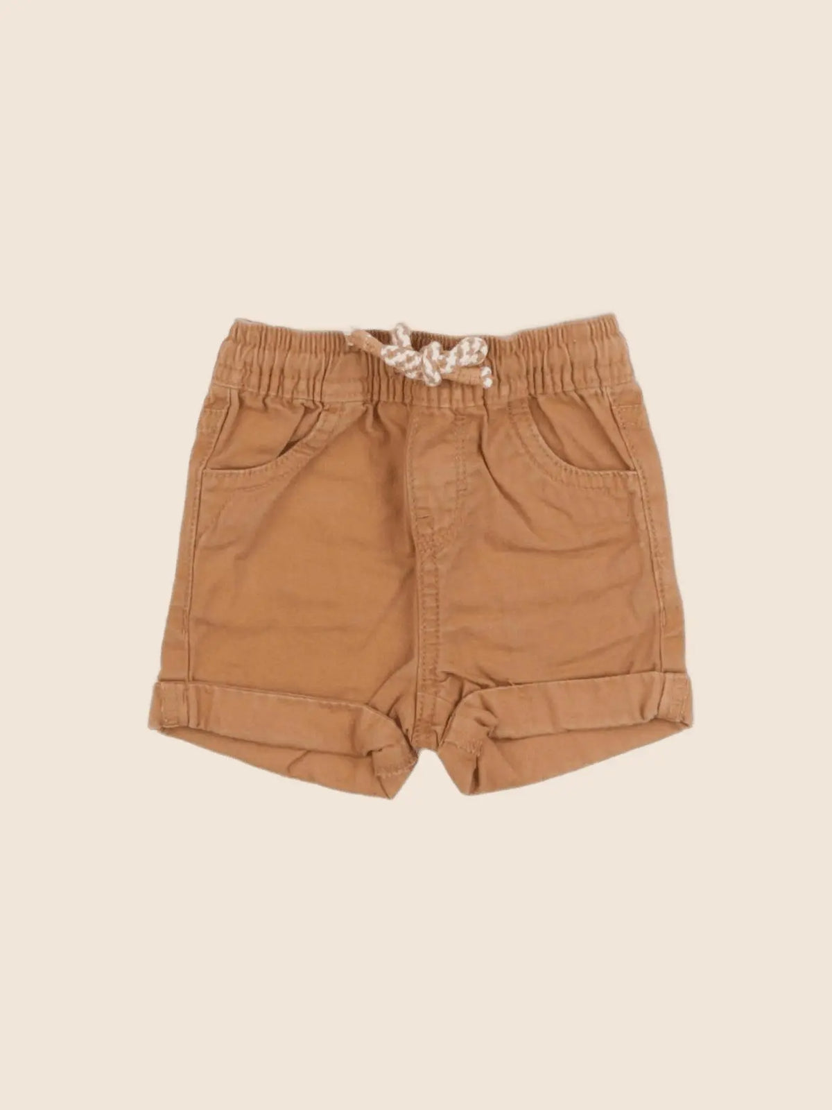 Vertbaudet - short marron - 3 mois