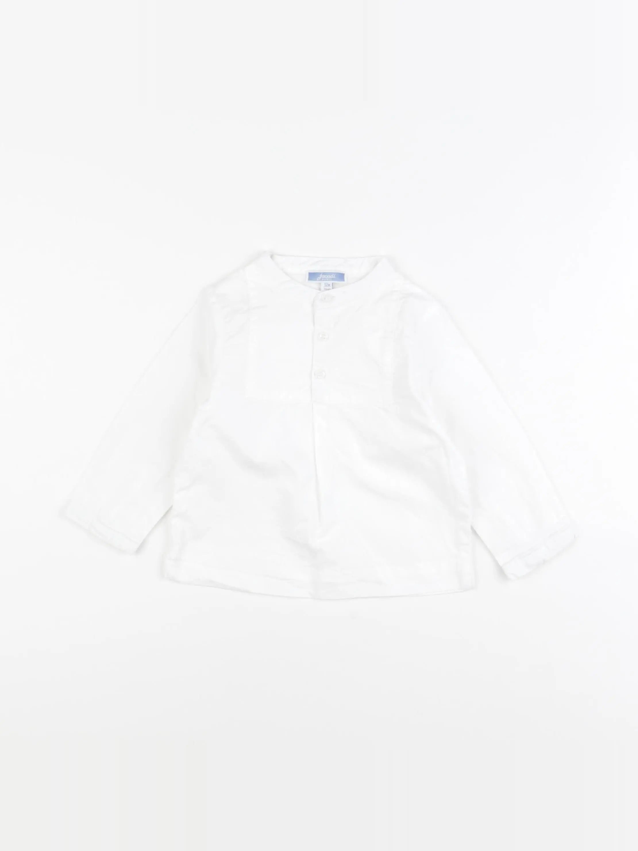 Jacadi - chemise blanc - 12 mois