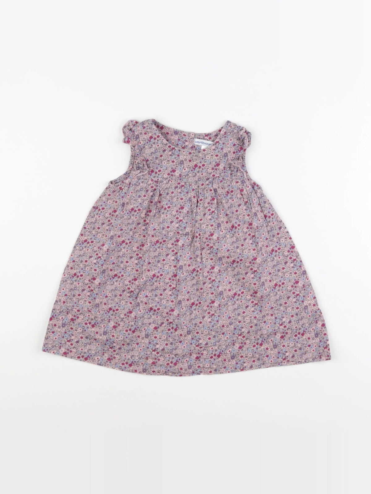 Vertbaudet - robe multicolore - 12 mois