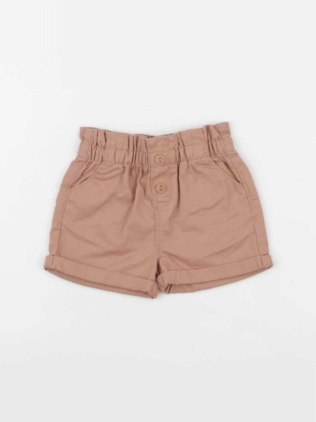 Vertbaudet - short rose - 12 mois