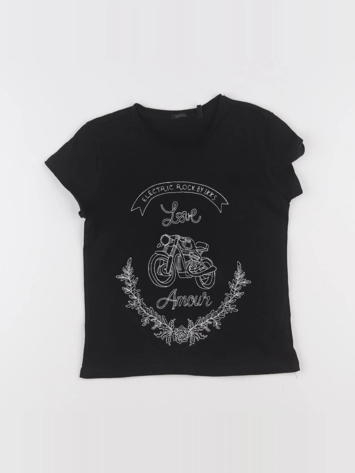 IKKS - tee-shirt noir - 8 ans