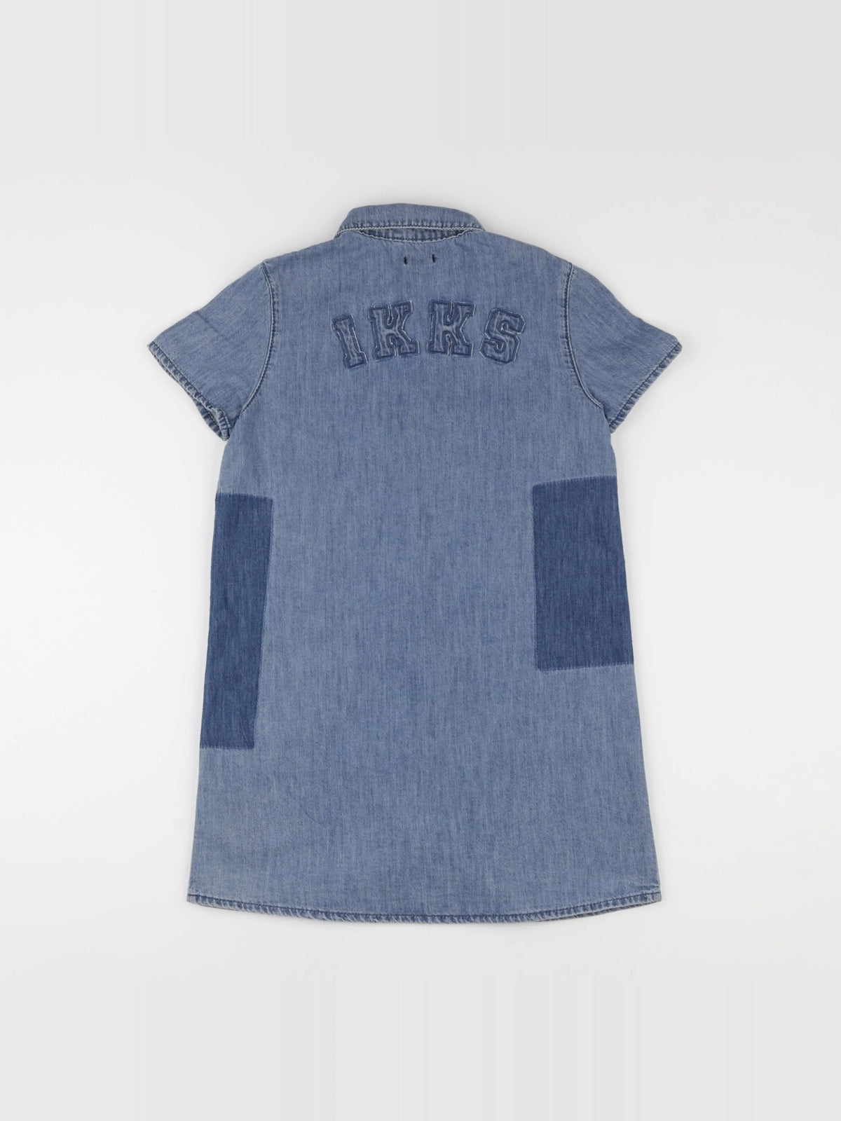 IKKS - robe imprimé au dos bleu - 10 ans