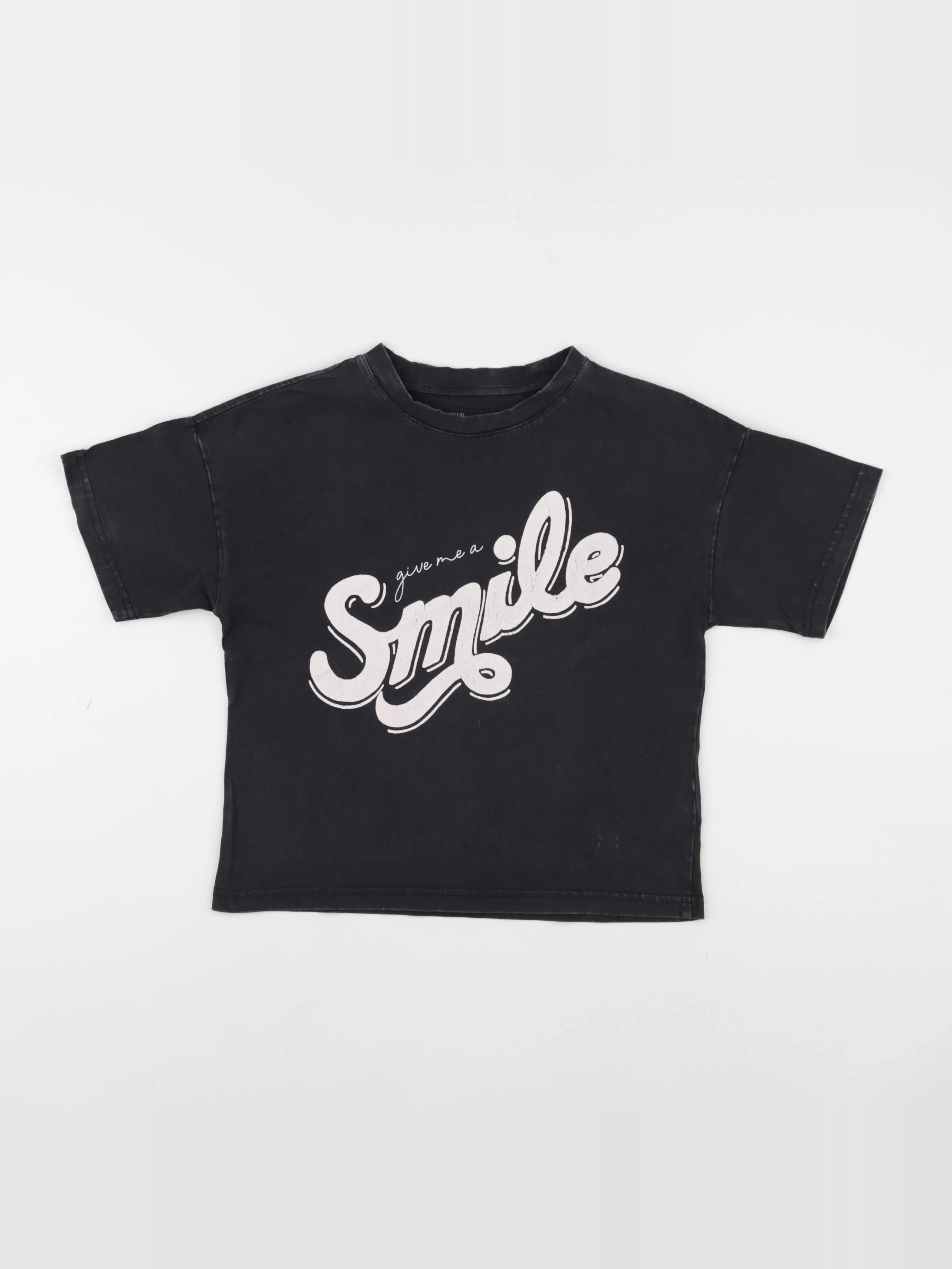 IKKS - tee-shirt gris - 10 ans