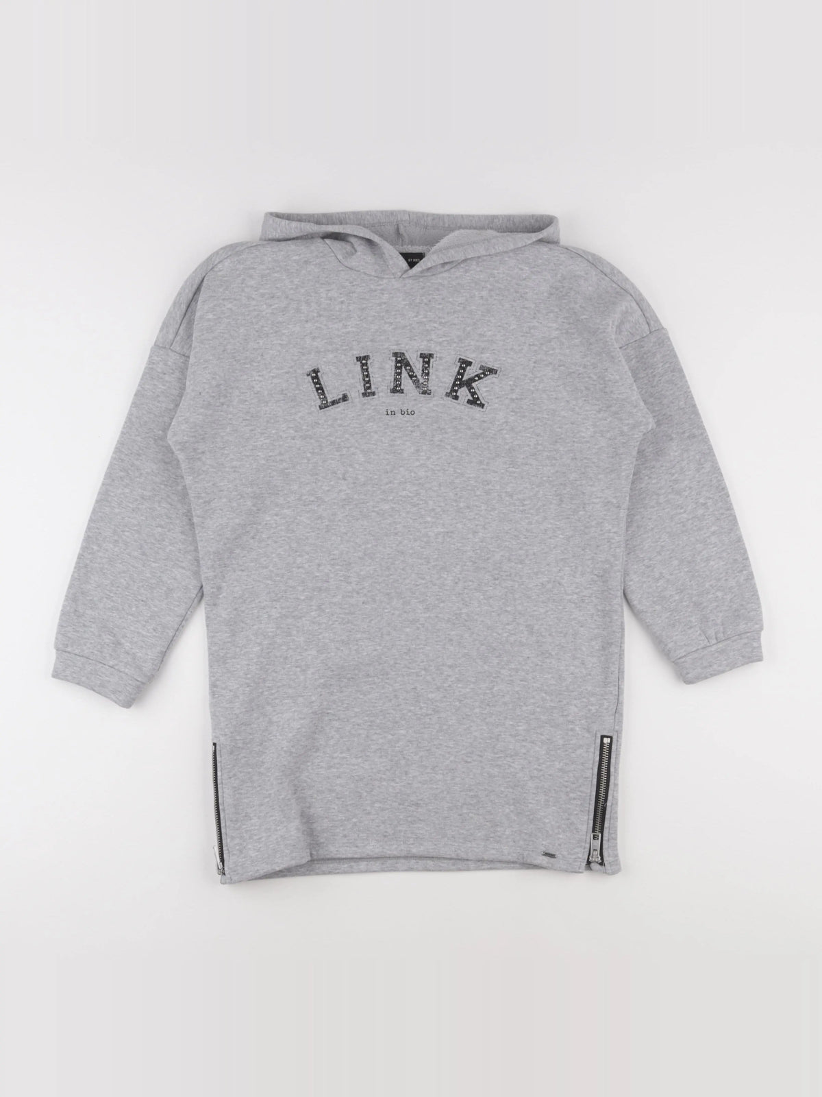IKKS - robe gris - 10 ans