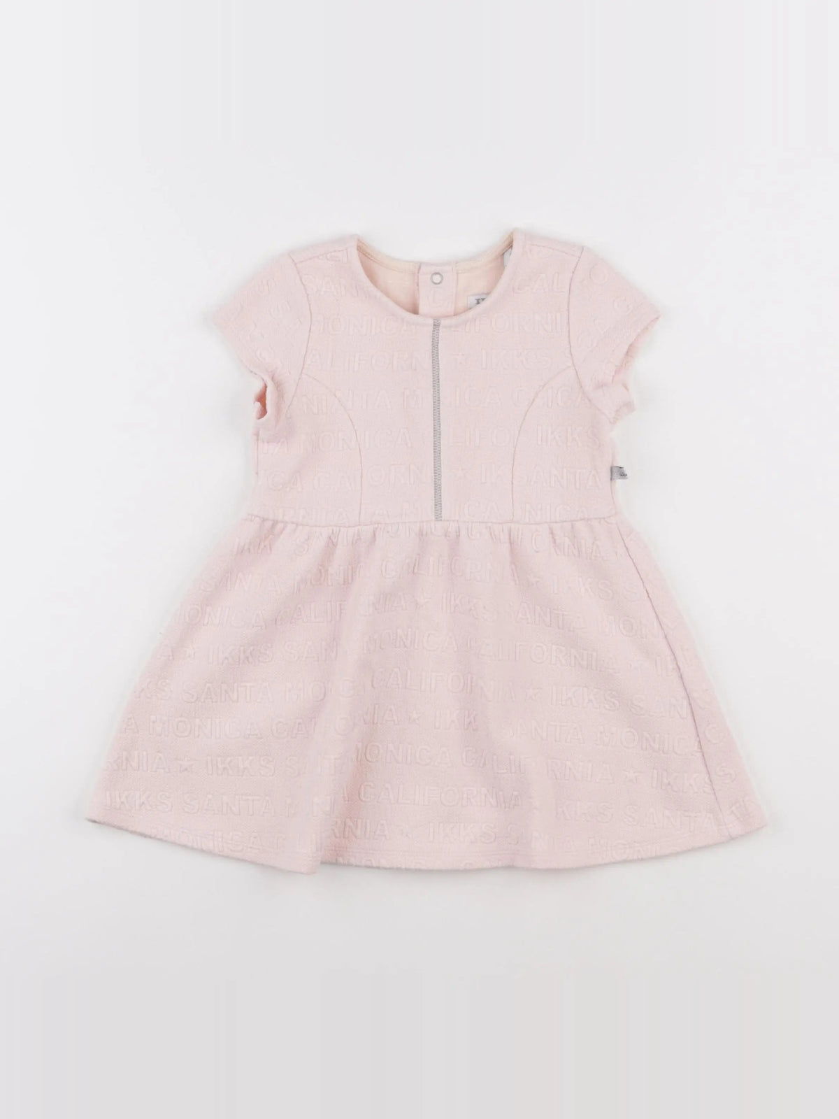 IKKS - robe rose - 2 ans